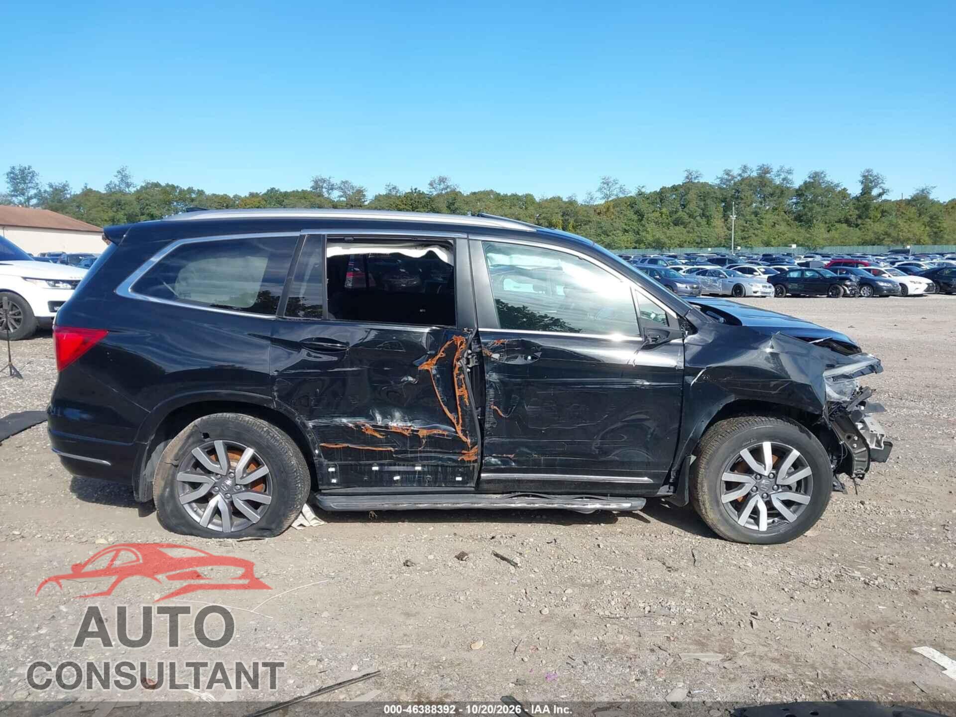 HONDA PILOT 2019 - 5FNYF6H52KB057499