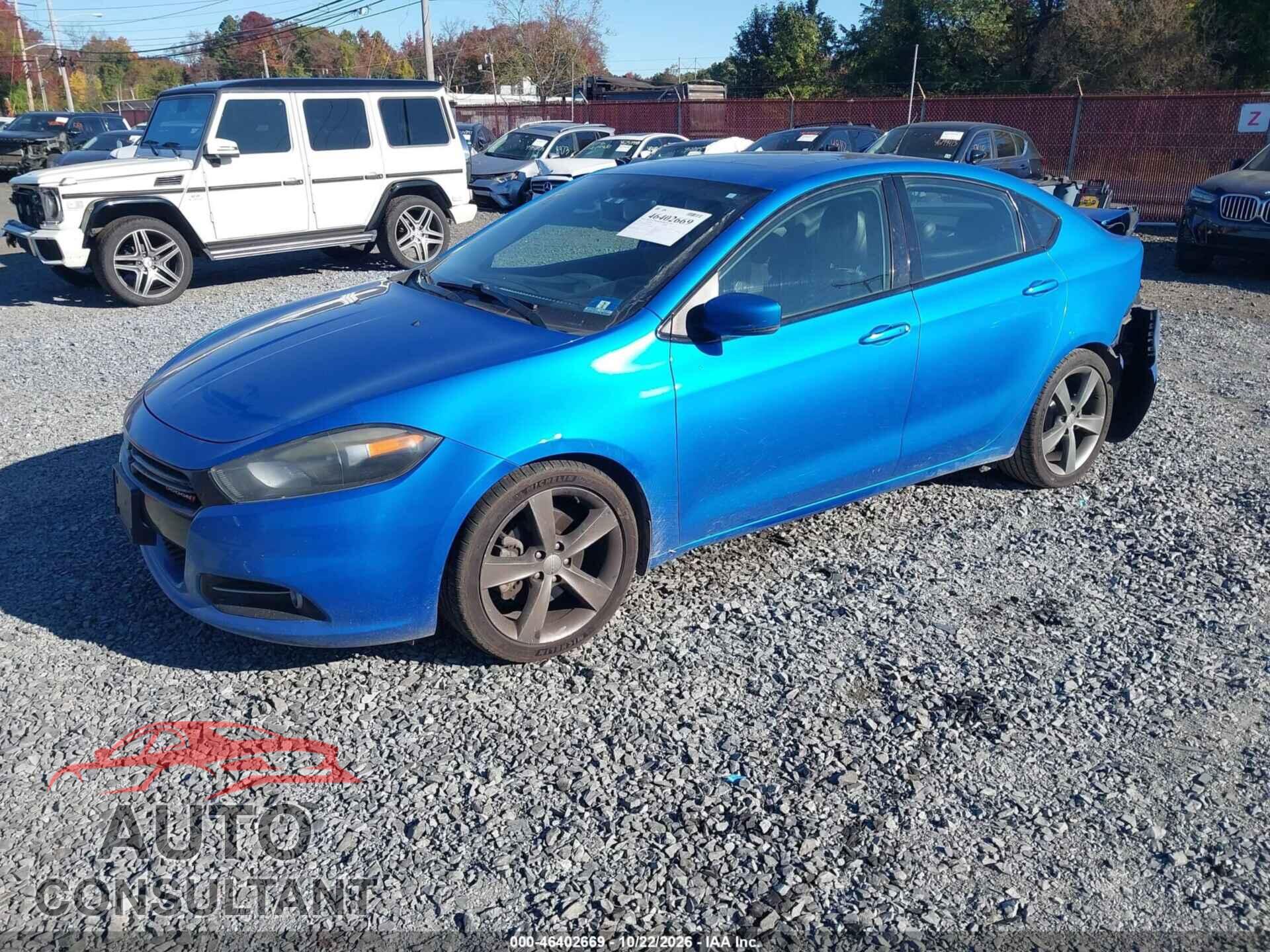 DODGE DART 2015 - 1C3CDFEB0FD421768