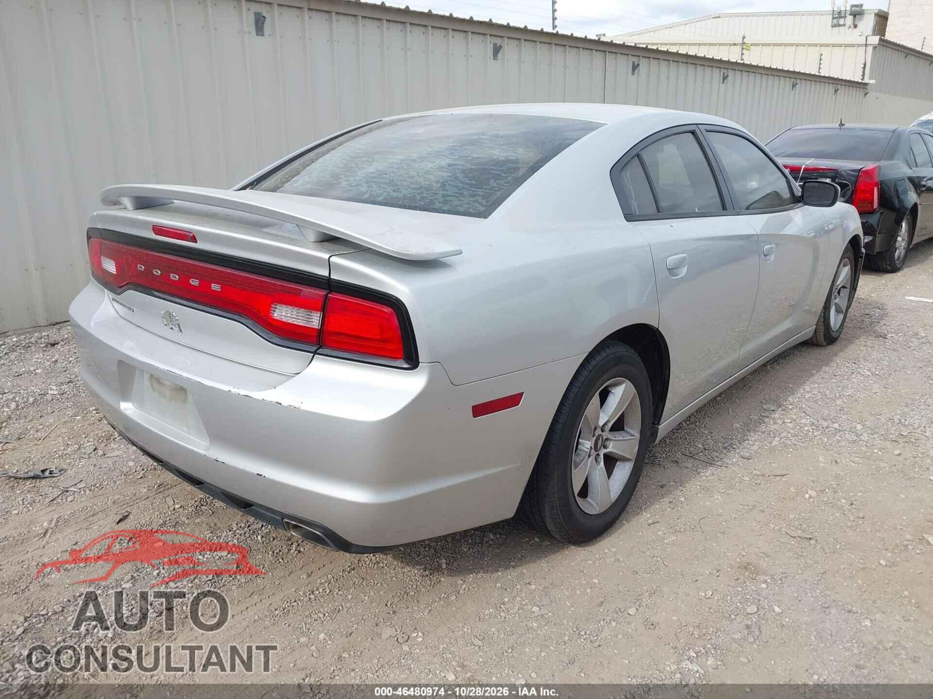 DODGE CHARGER 2012 - 2C3CDXBG7CH172731