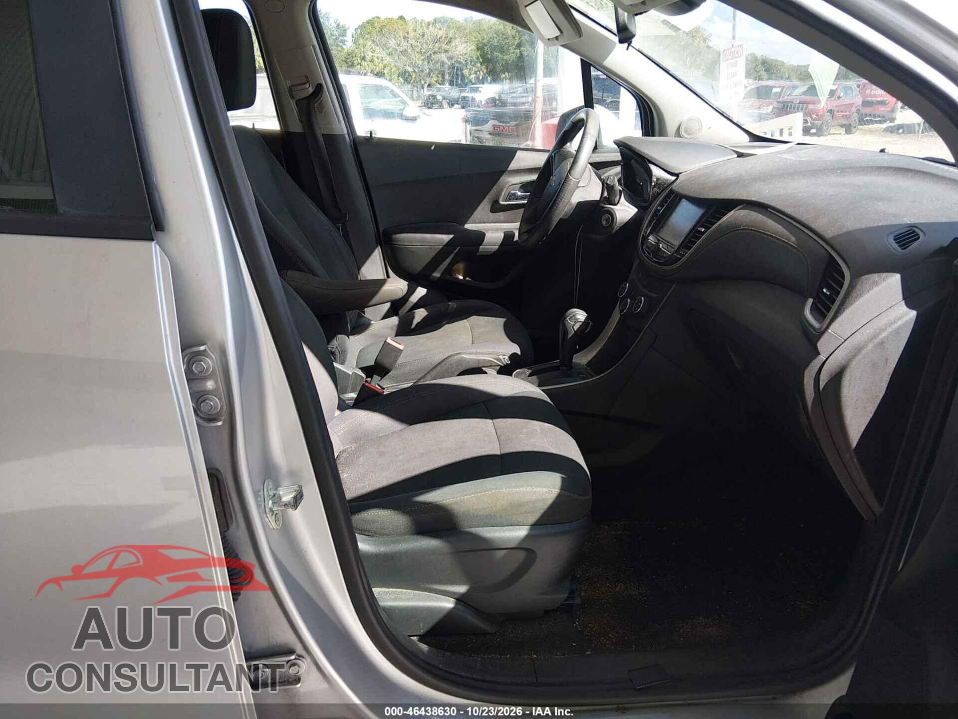 CHEVROLET TRAX 2017 - 3GNCJKSB3HL287778