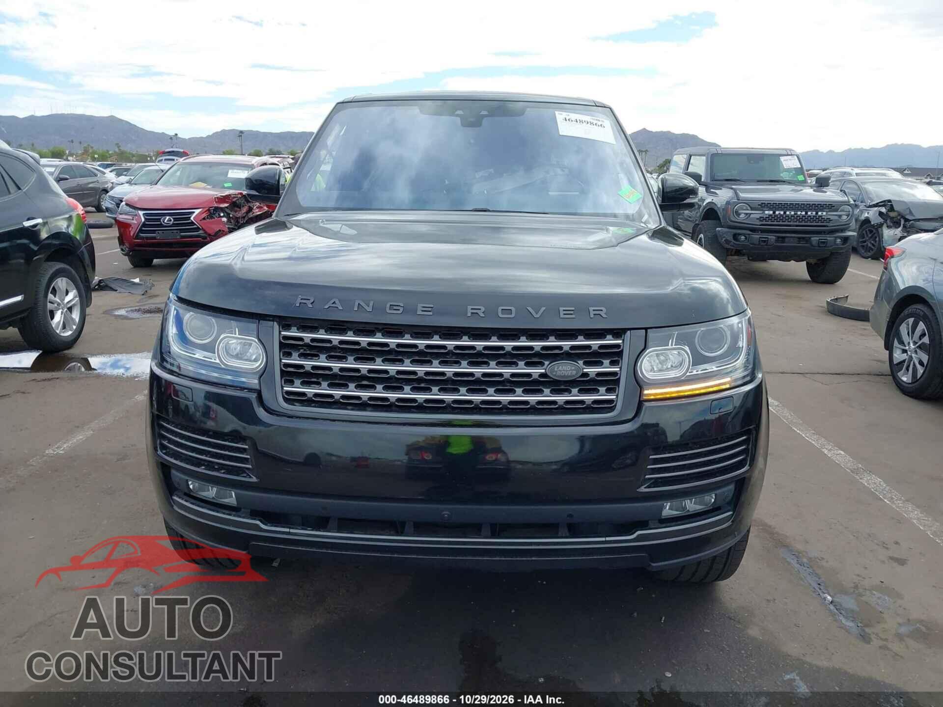 LAND ROVER RANGE ROVER 2017 - SALGW2FE9HA338037