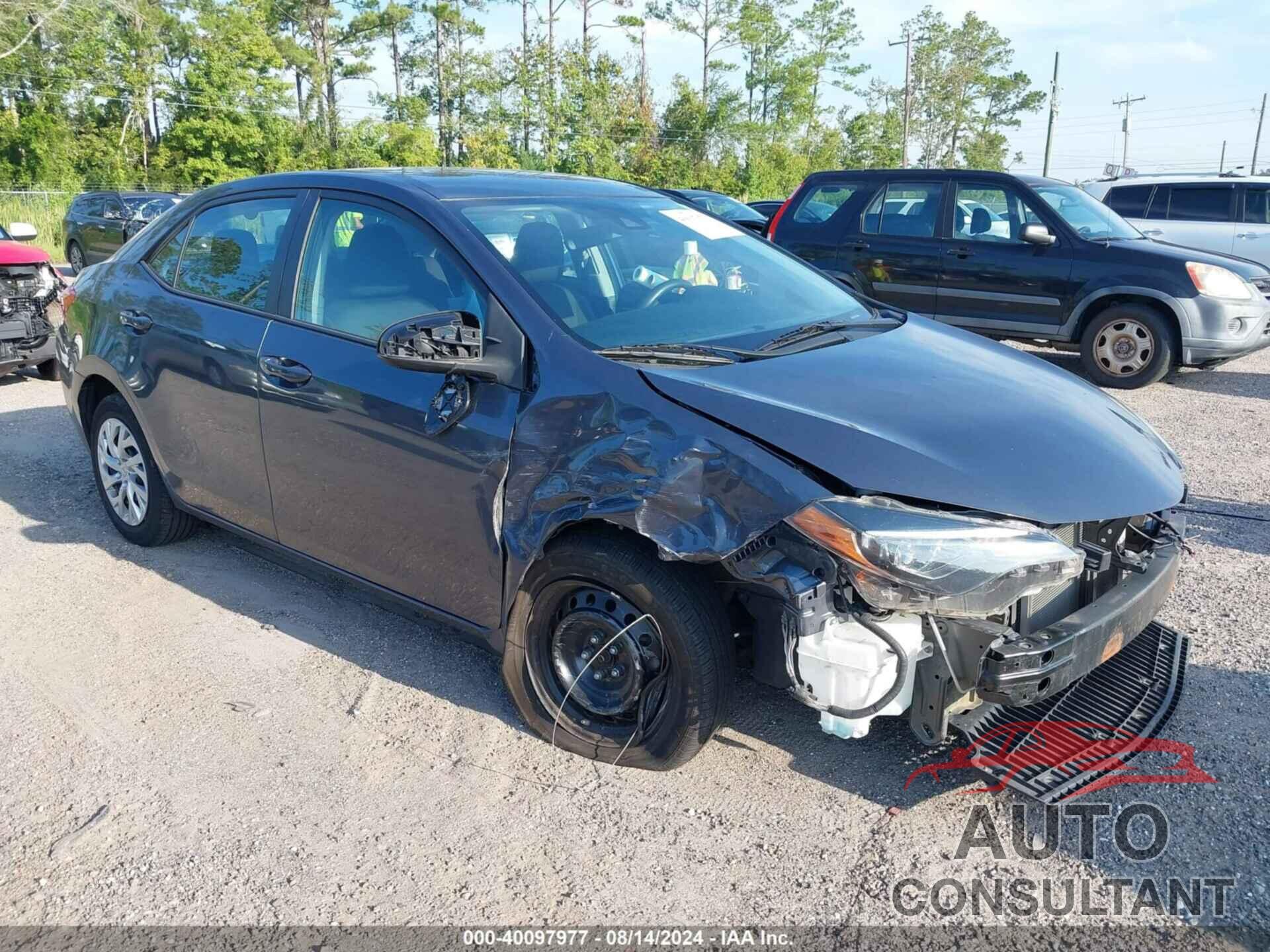 TOYOTA COROLLA 2019 - 5YFBURHE1KP921878