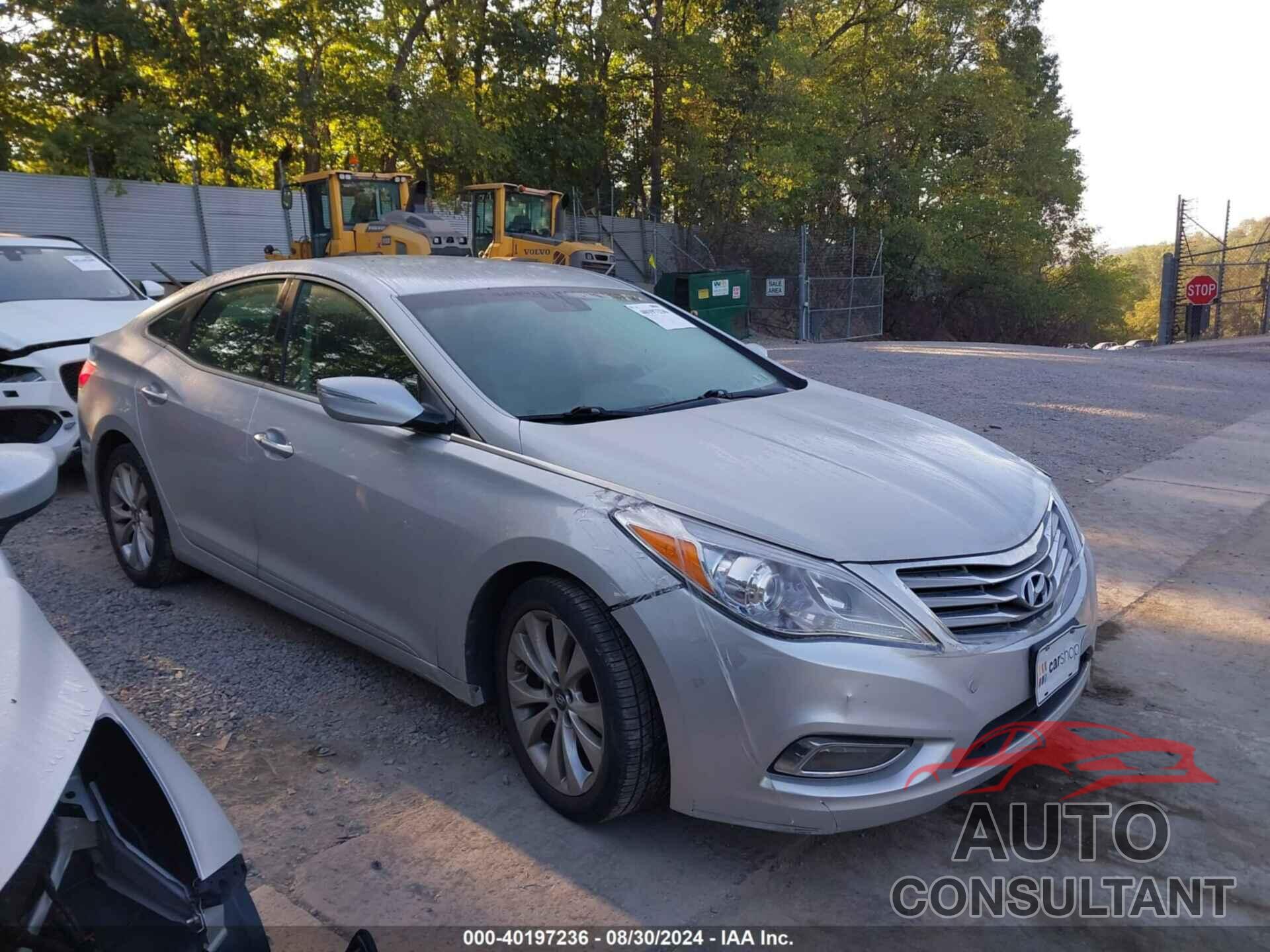 HYUNDAI AZERA 2014 - KMHFH4JG5EA424499