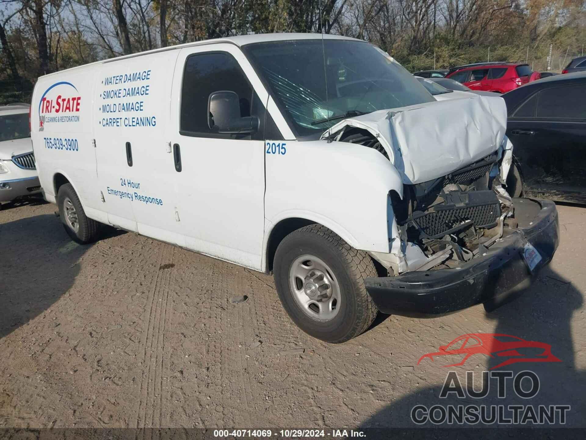 CHEVROLET EXPRESS 3500 2015 - 1GCZGUCG6F1252356