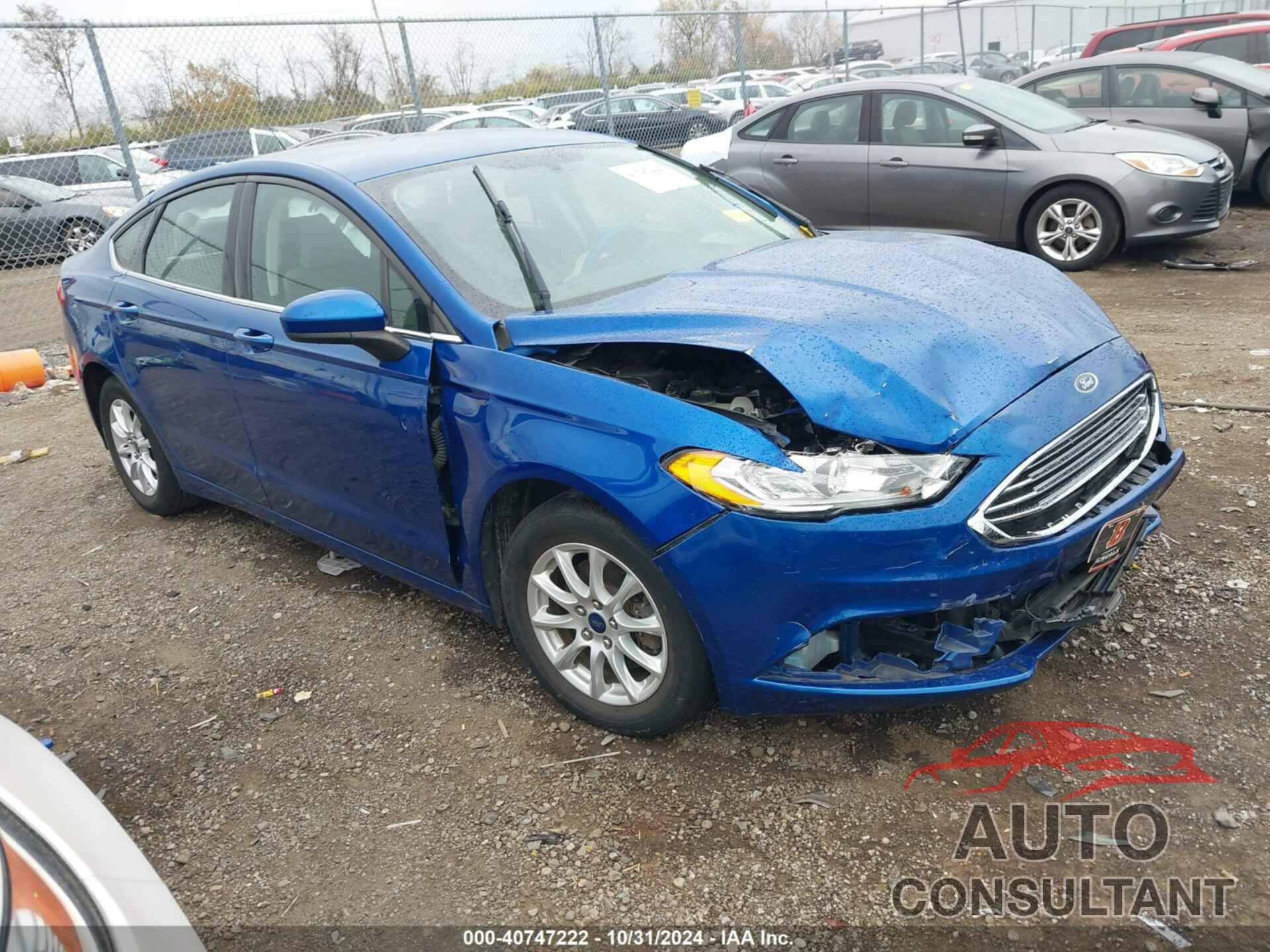 FORD FUSION 2017 - 3FA6P0G78HR394664