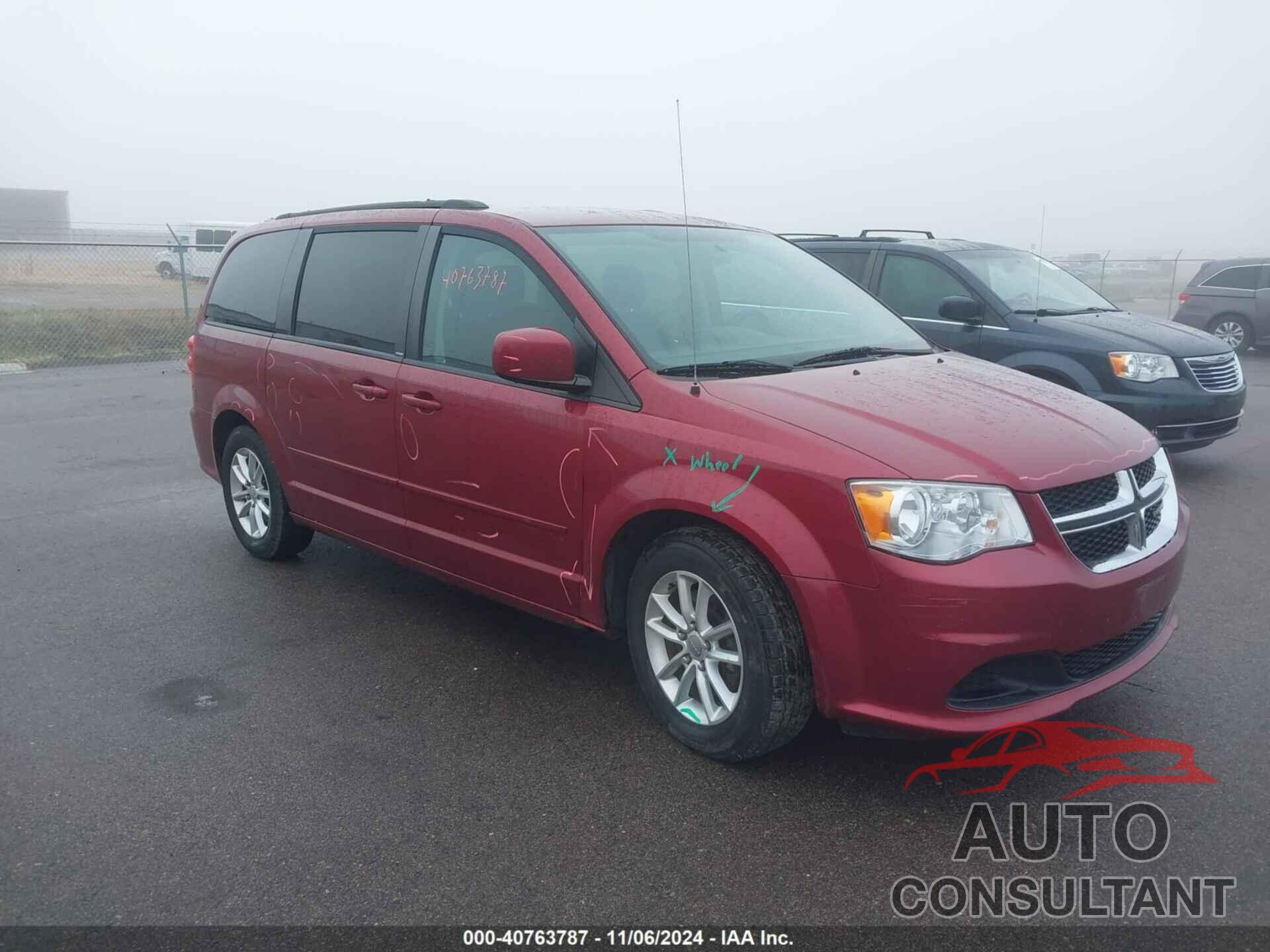 DODGE GRAND CARAVAN 2014 - 2C4RDGCG8ER321259