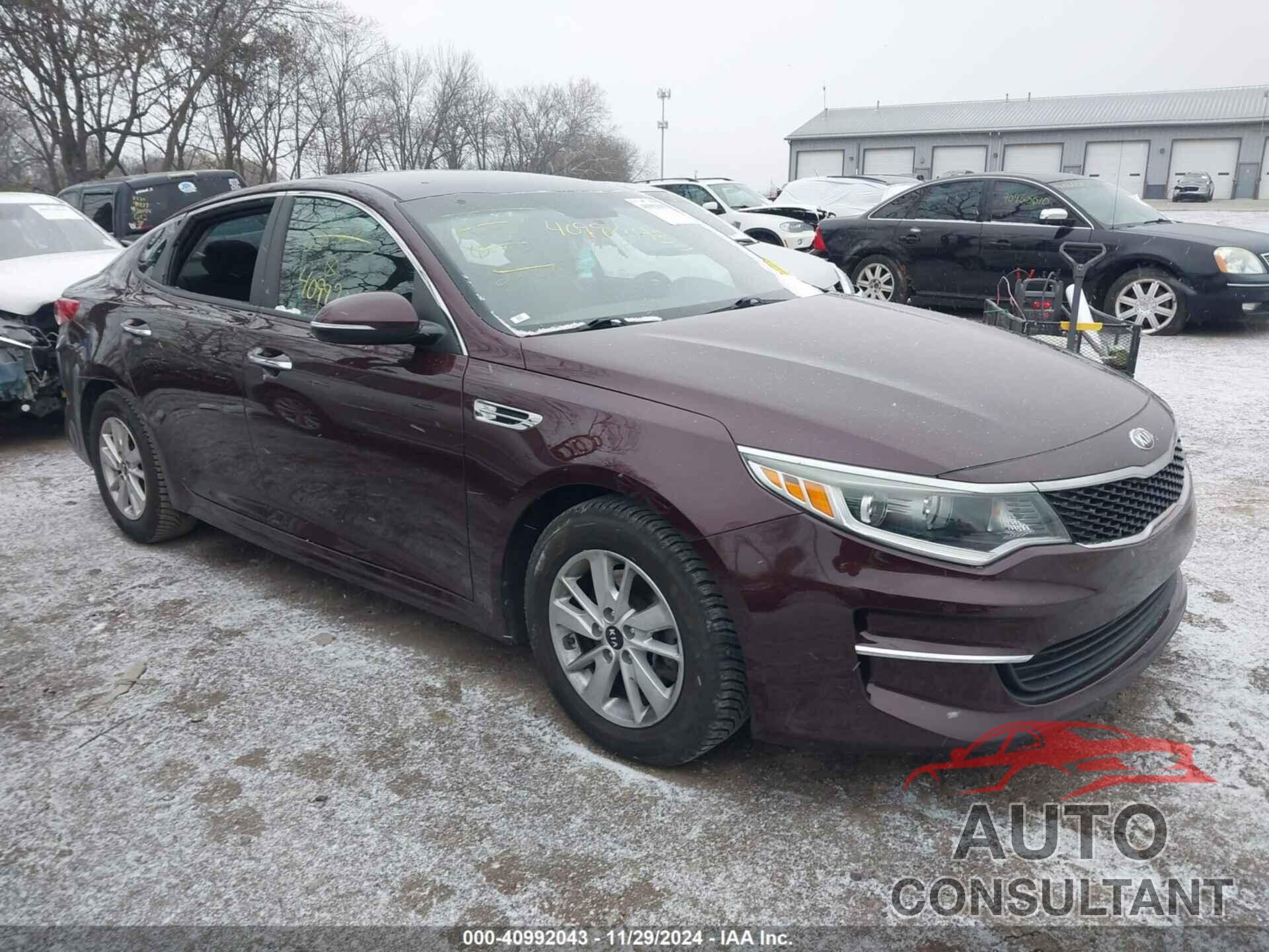 KIA OPTIMA 2018 - 5XXGT4L37JG228953