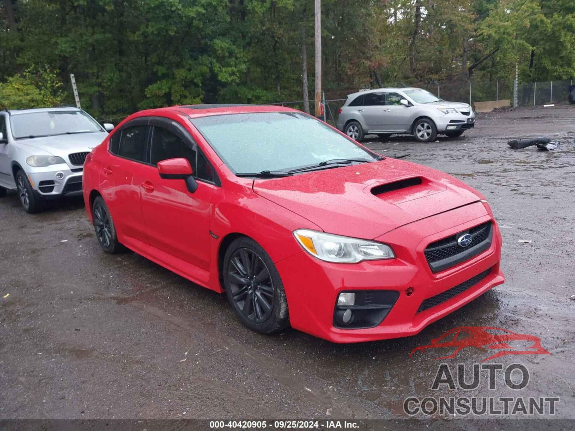 SUBARU WRX 2016 - JF1VA1E6XG9818790