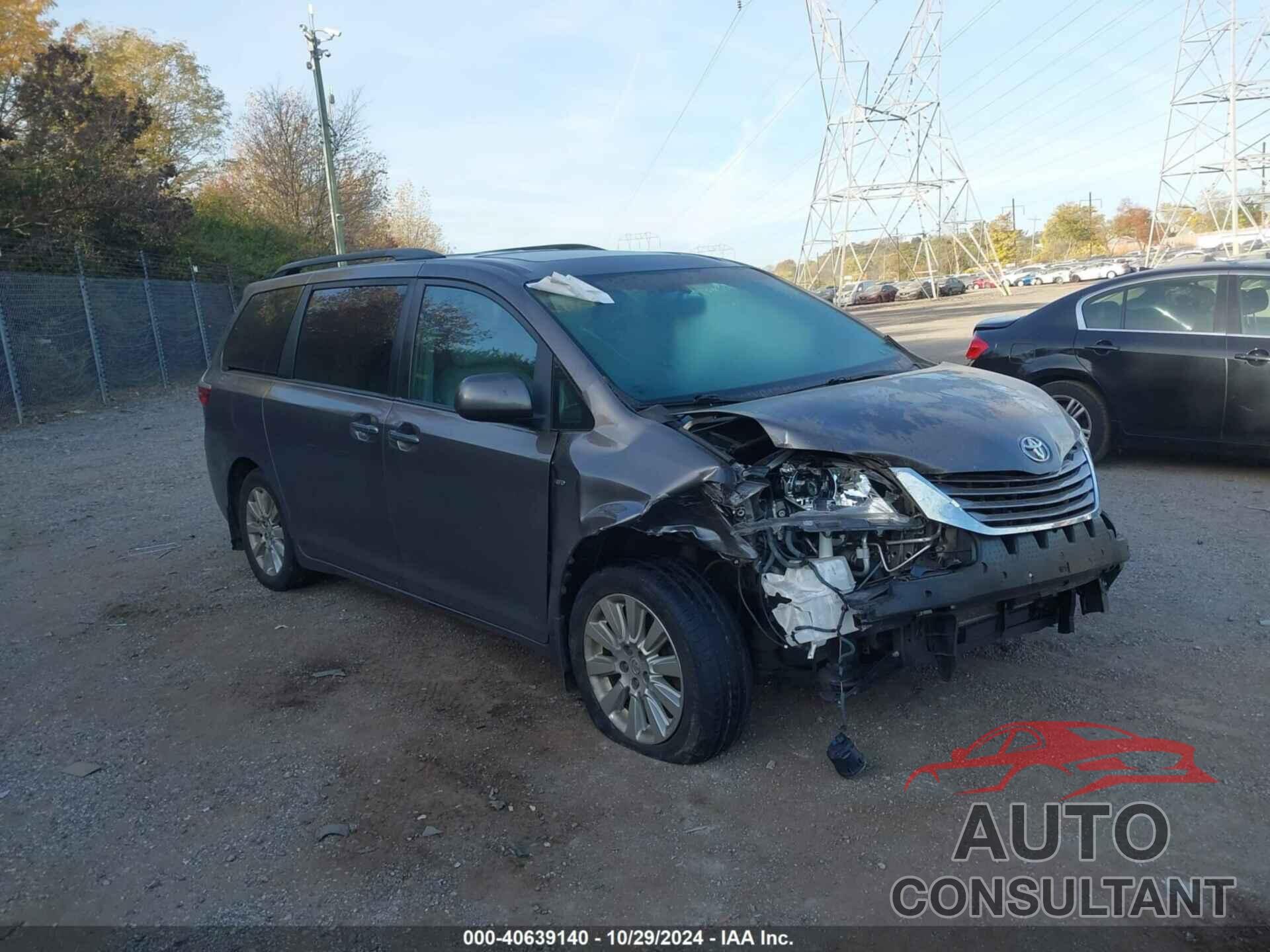 TOYOTA SIENNA 2016 - 5TDDK3DC6GS129854