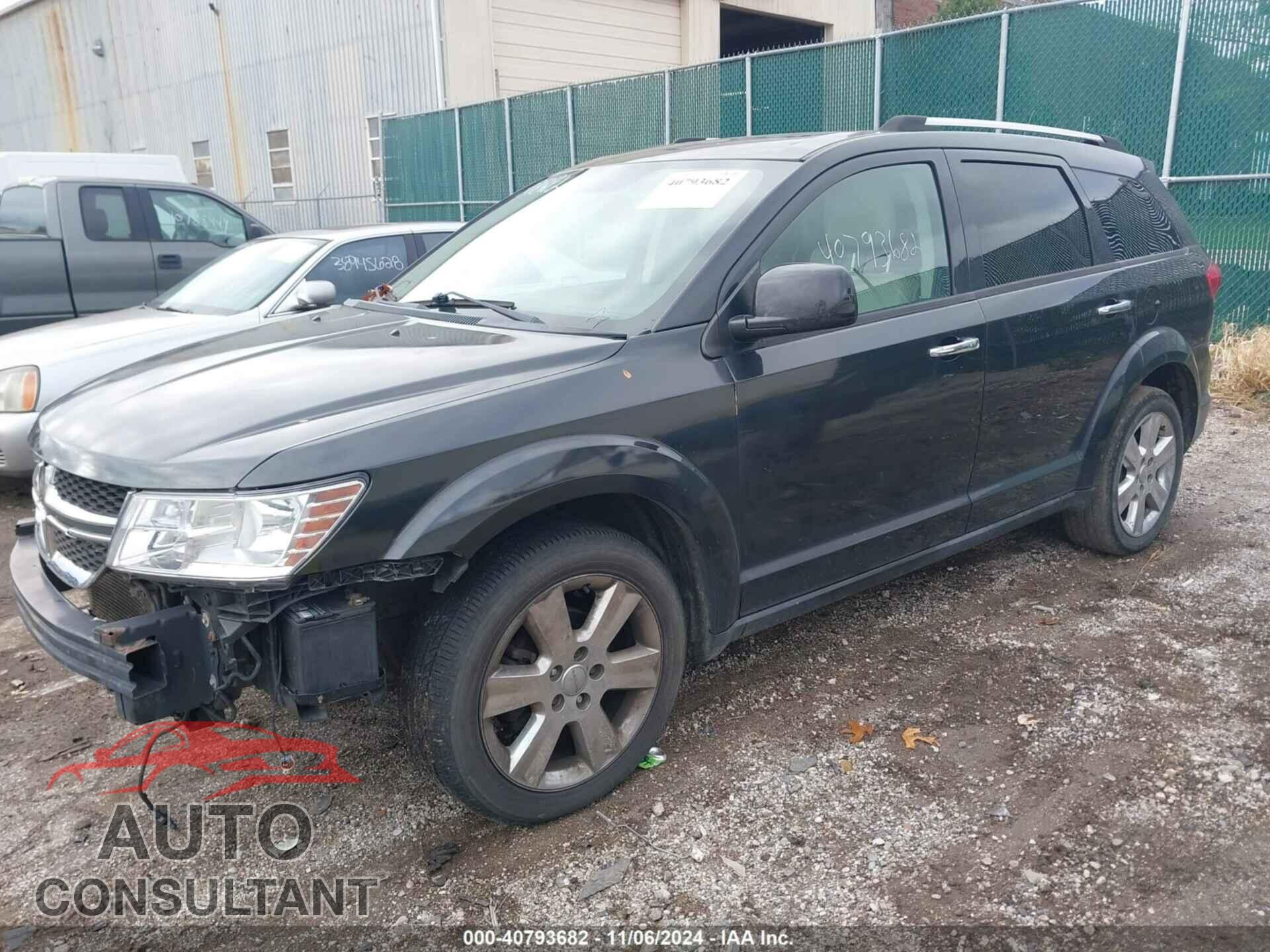 DODGE JOURNEY 2012 - 3C4PDCDG7CT204216