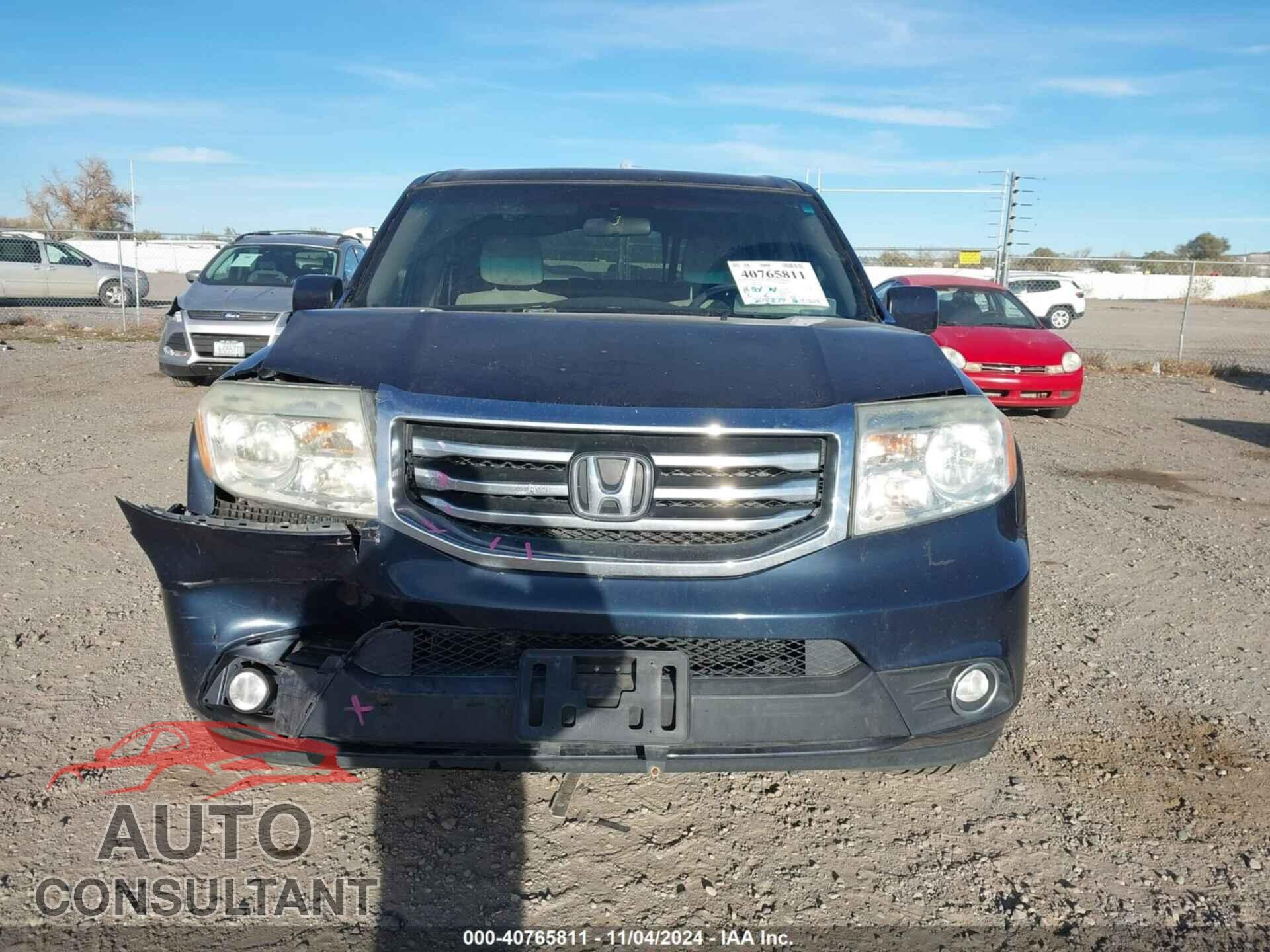 HONDA PILOT 2012 - 5FNYF4H48CB059366