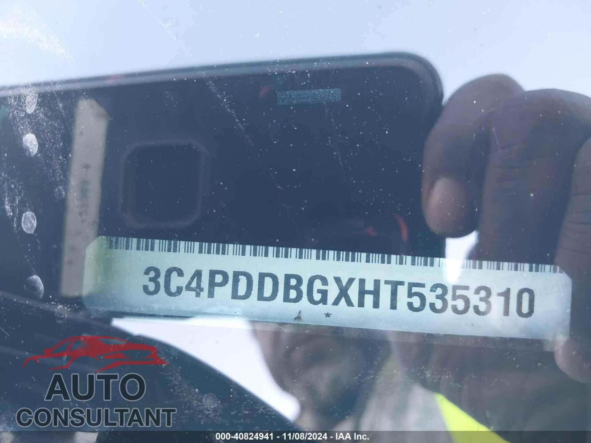 DODGE JOURNEY 2017 - 3C4PDDBGXHT535310