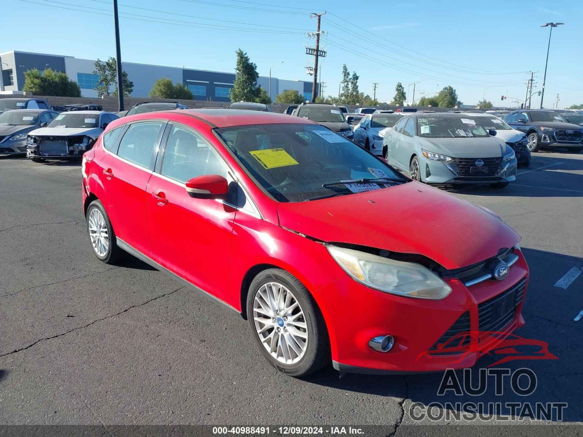 FORD FOCUS 2012 - 1FAHP3M23CL120766