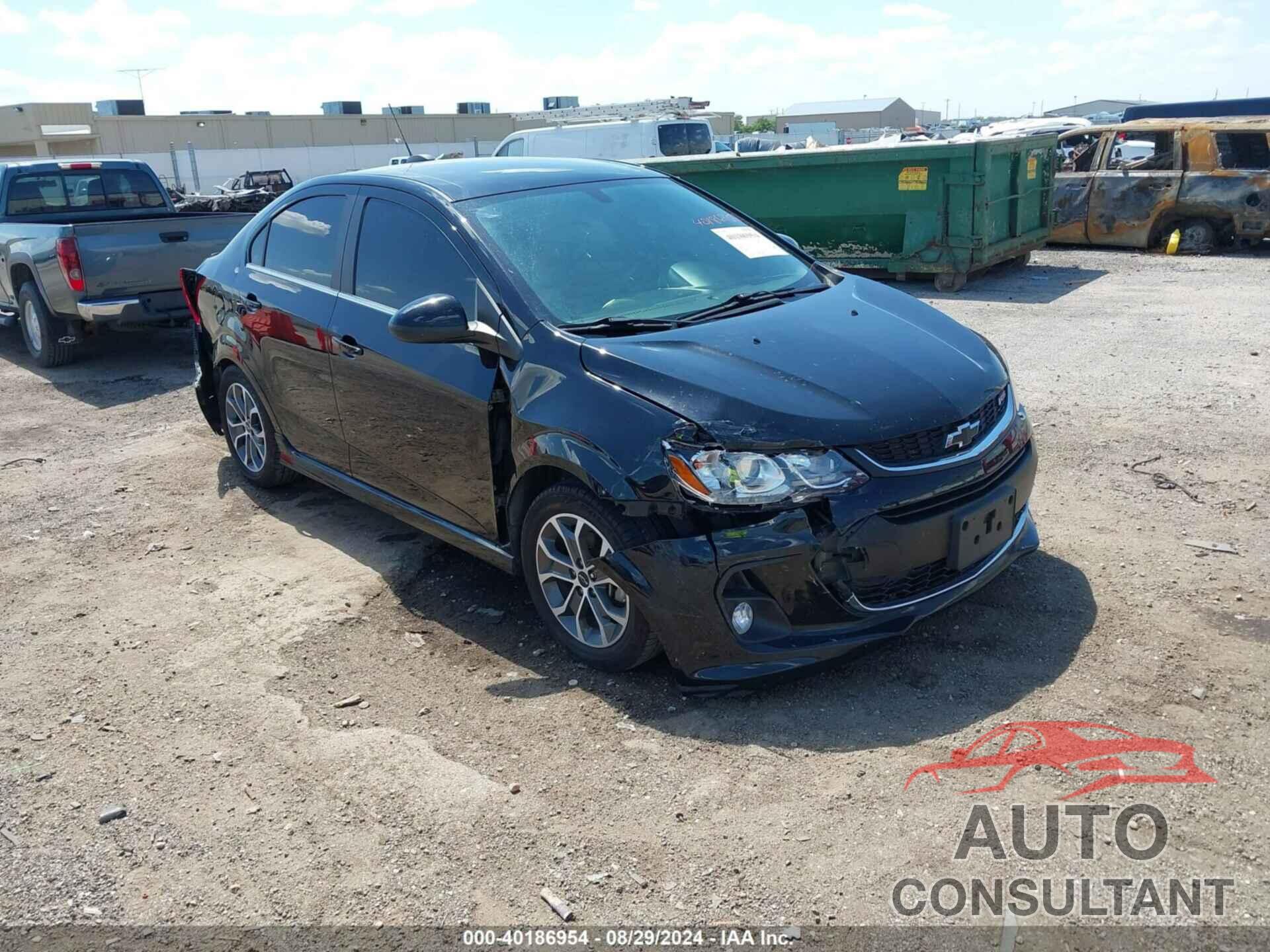 CHEVROLET SONIC 2019 - 1G1JD5SB5K4110017