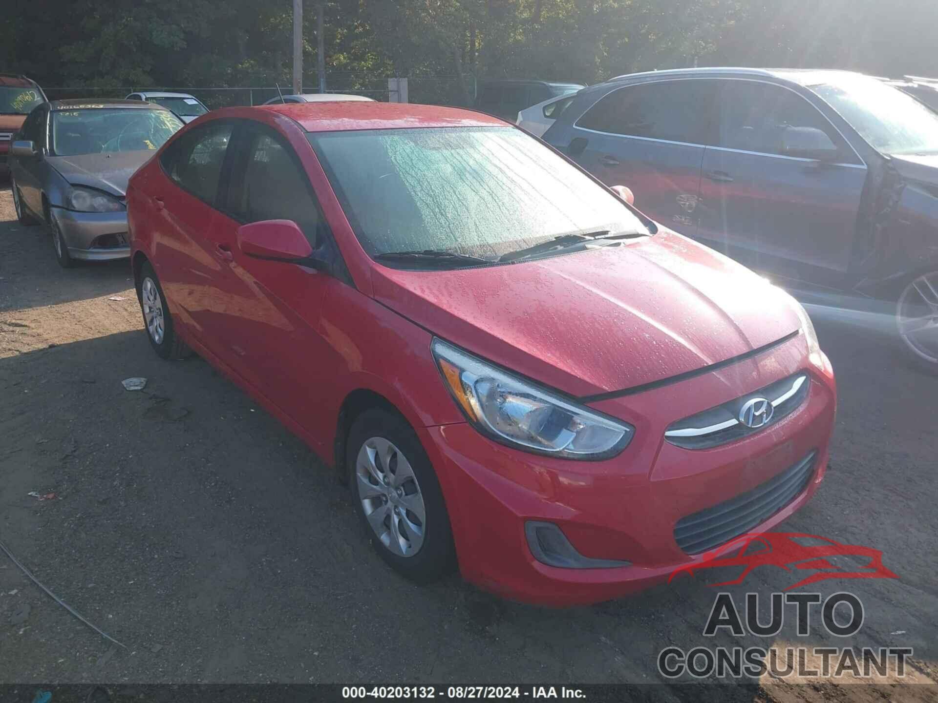 HYUNDAI ACCENT 2016 - KMHCT4AE6GU158444