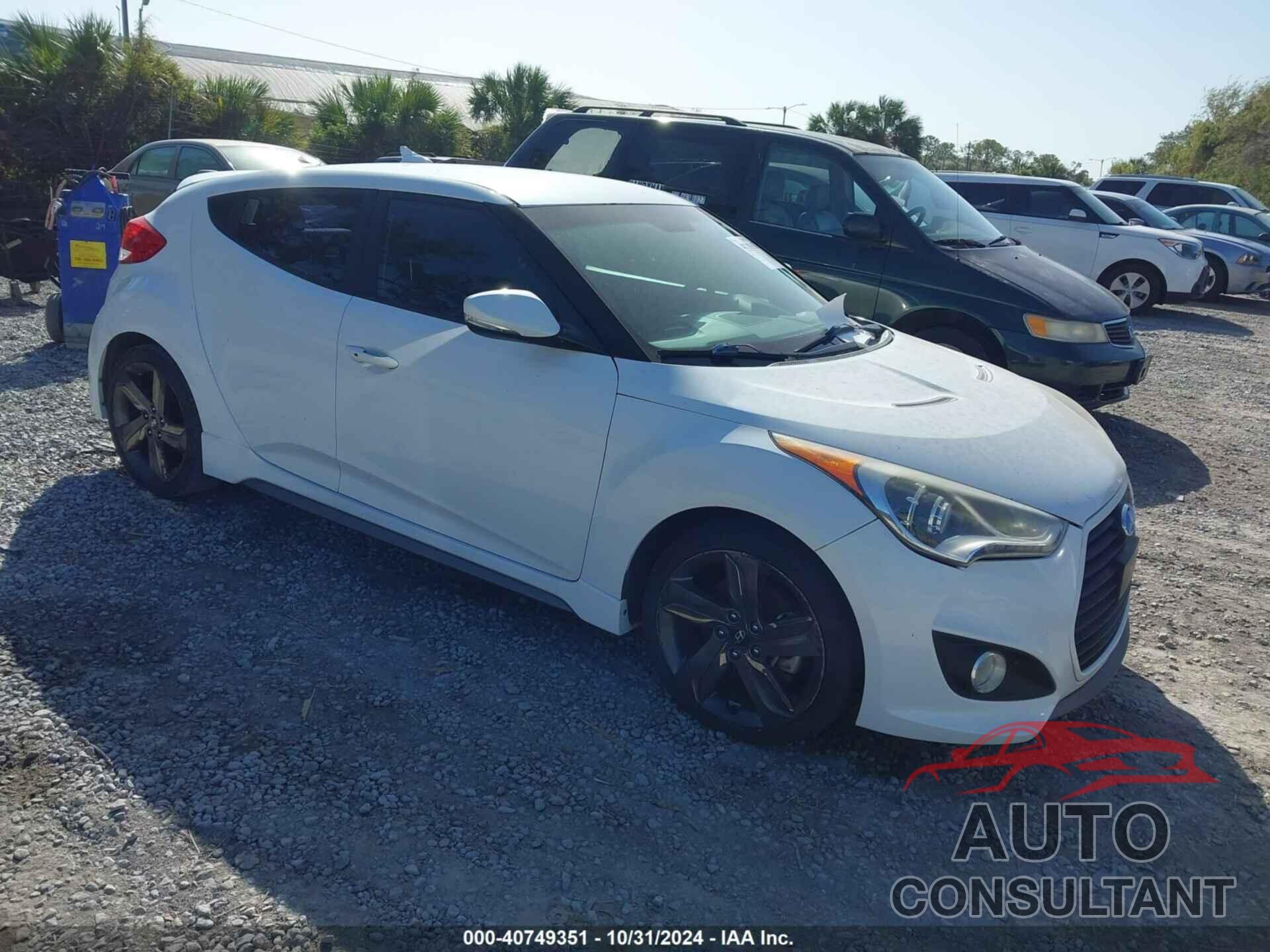 HYUNDAI VELOSTER 2014 - KMHTC6AE8EU199778