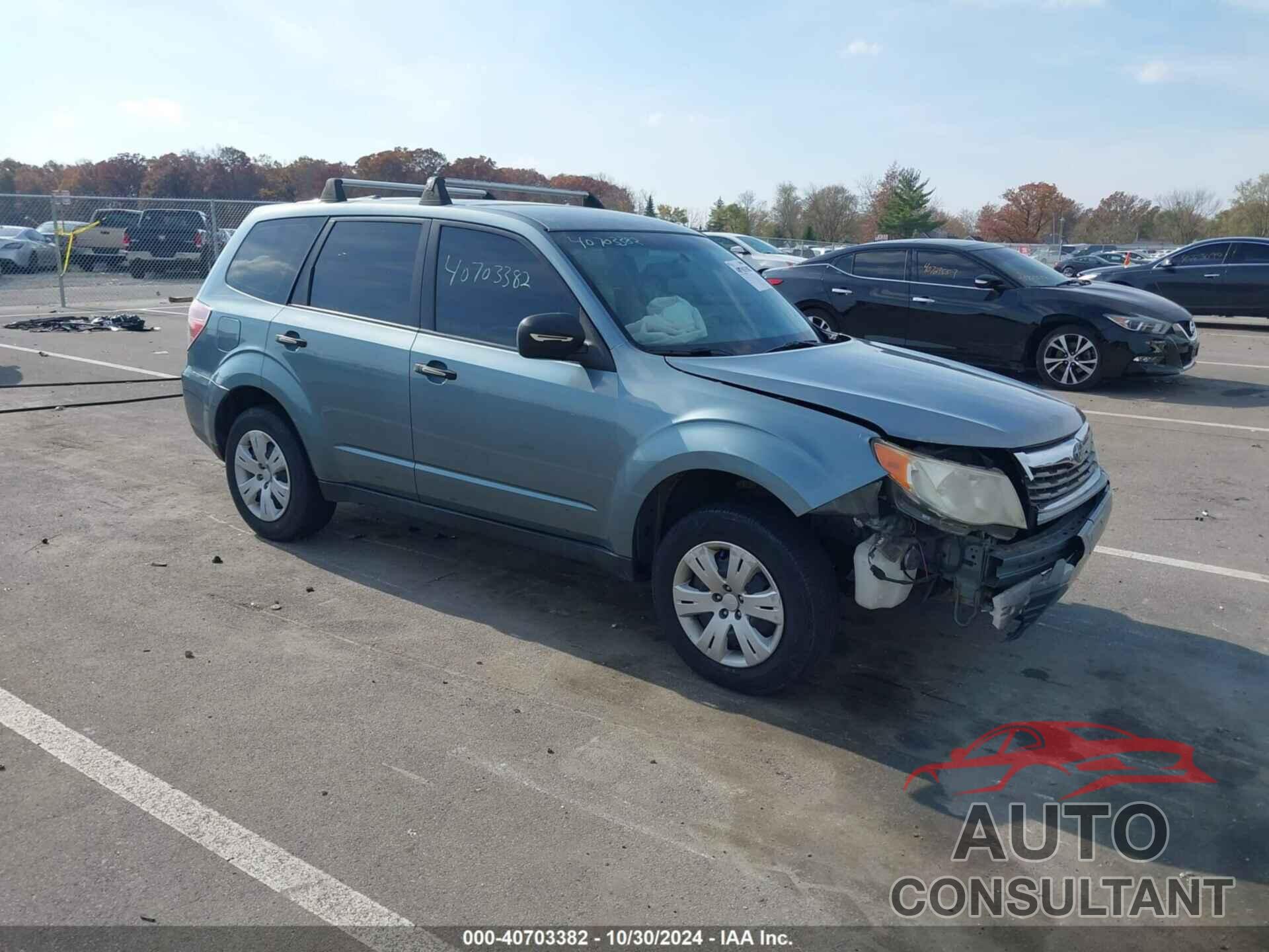 SUBARU FORESTER 2009 - JF2SH61669H759002