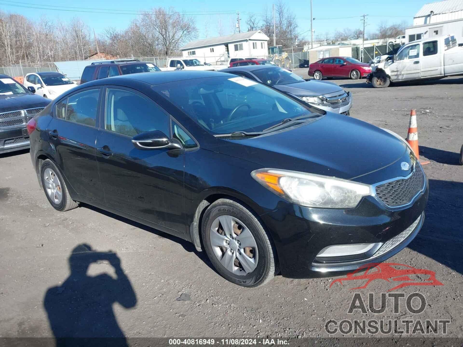 KIA FORTE 2015 - KNAFX4A63F5288914