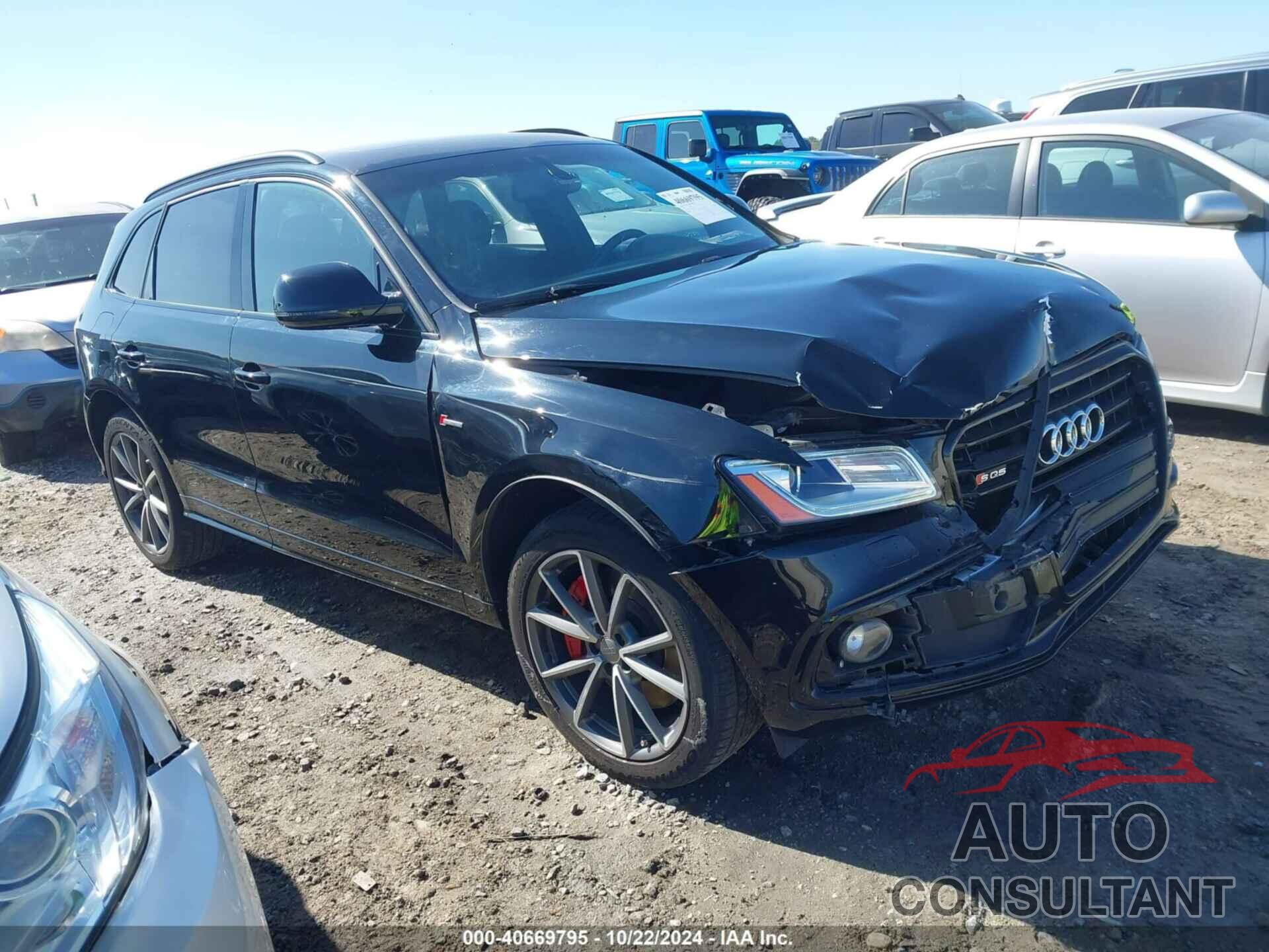 AUDI SQ5 2017 - WA1CCAFP3HA027031