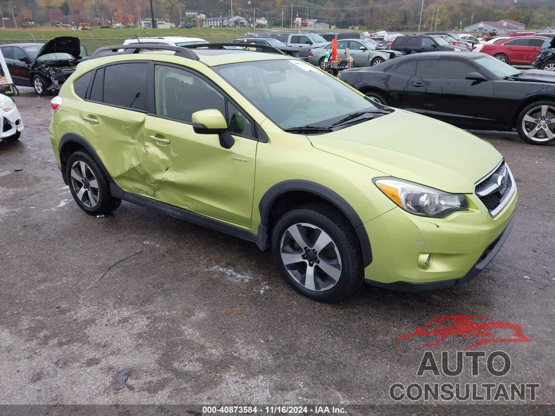 SUBARU XV CROSSTREK HYBRID 2014 - JF2GPBKC0EH244030