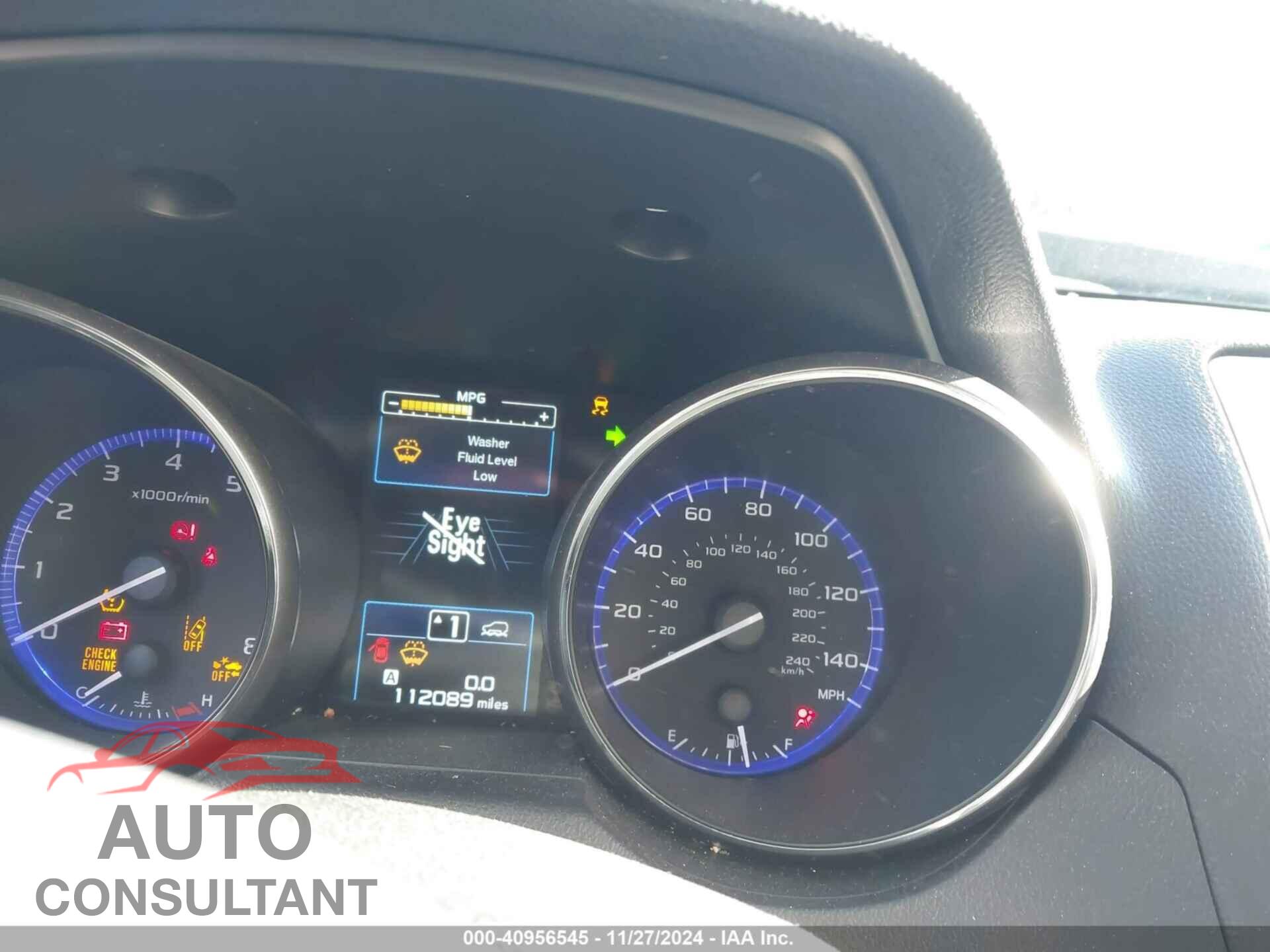 SUBARU OUTBACK 2017 - 4S4BSAFC2H3203455