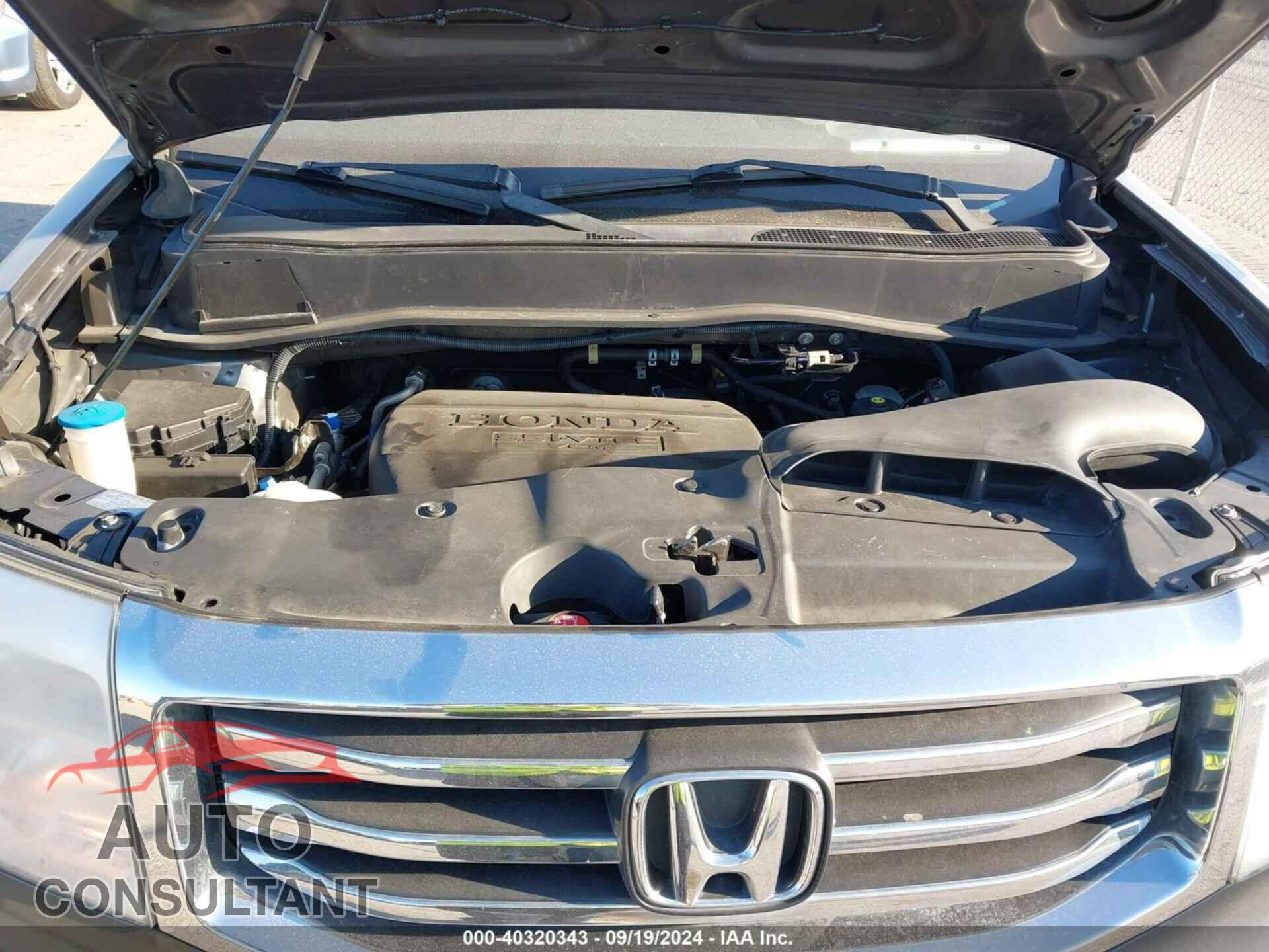 HONDA PILOT 2012 - 5FNYF3H52CB013535