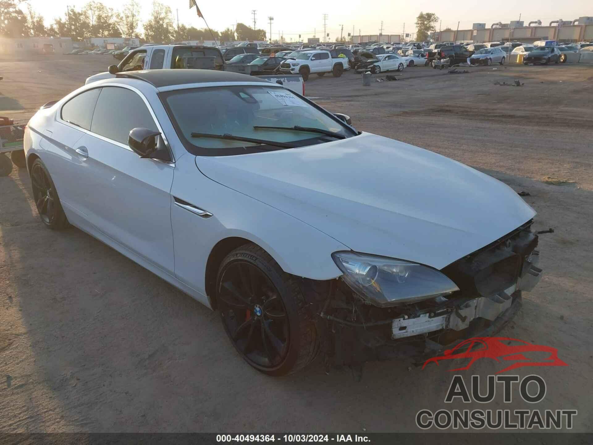BMW 640I 2013 - WBALW3C58DC892360