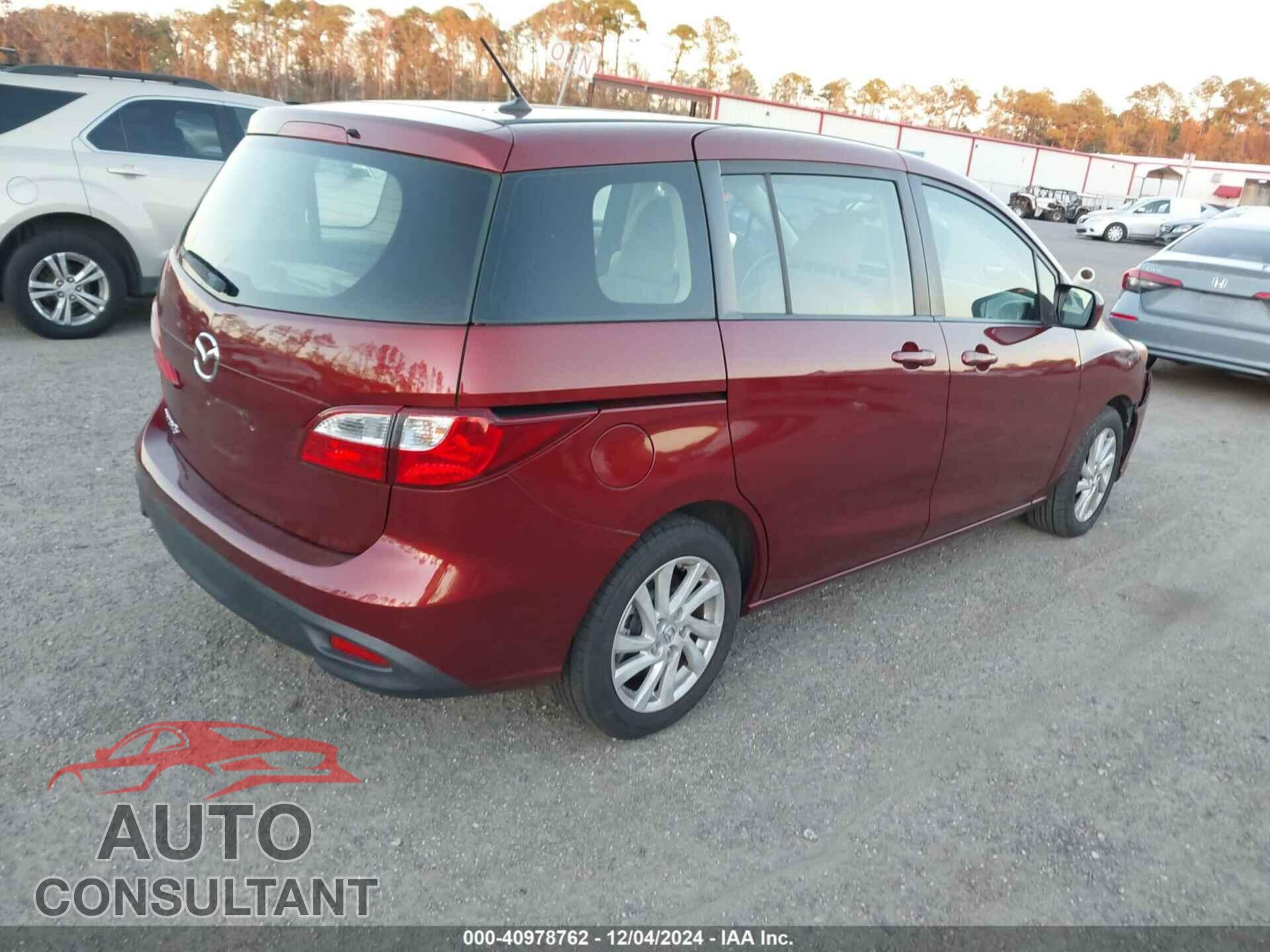 MAZDA MAZDA5 2012 - JM1CW2BL2C0133989