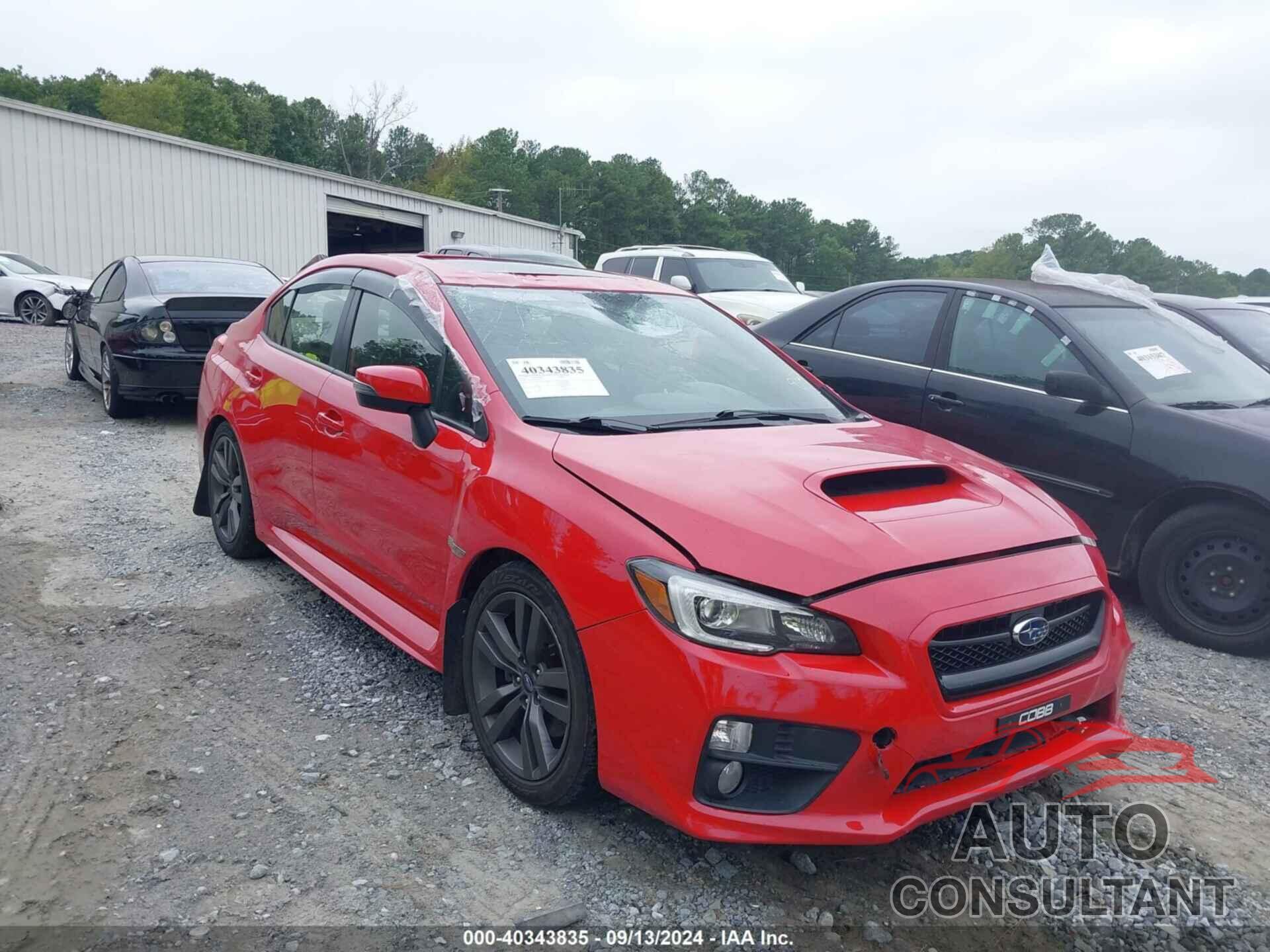 SUBARU WRX 2016 - JF1VA1L61G9831334