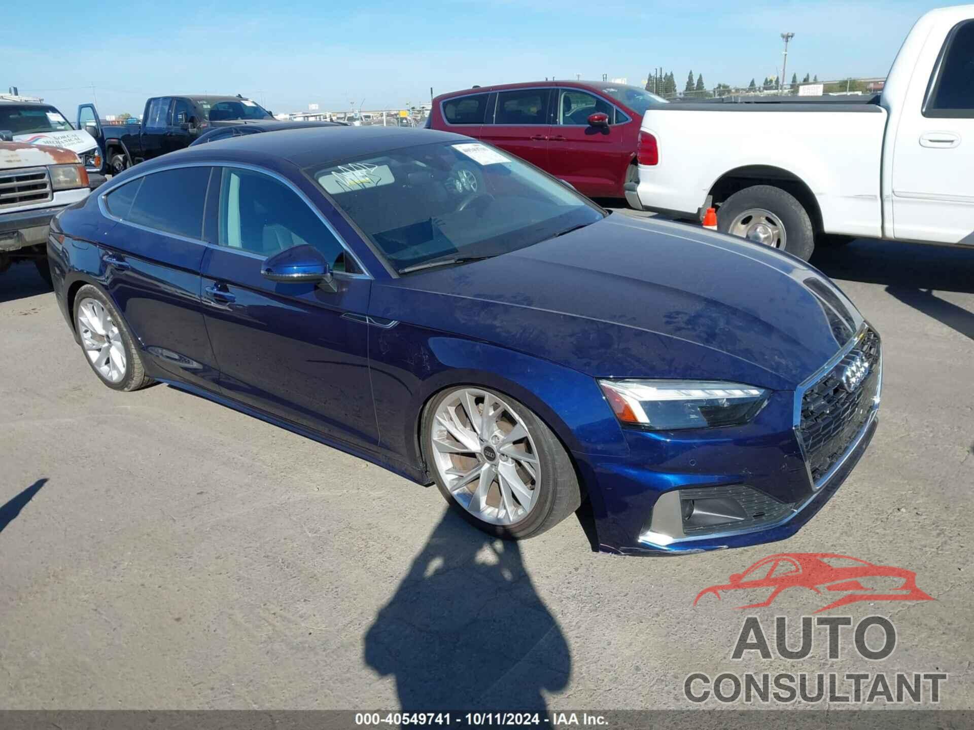 AUDI A5 SPORTBACK 2022 - WAUCBCF54NA030208
