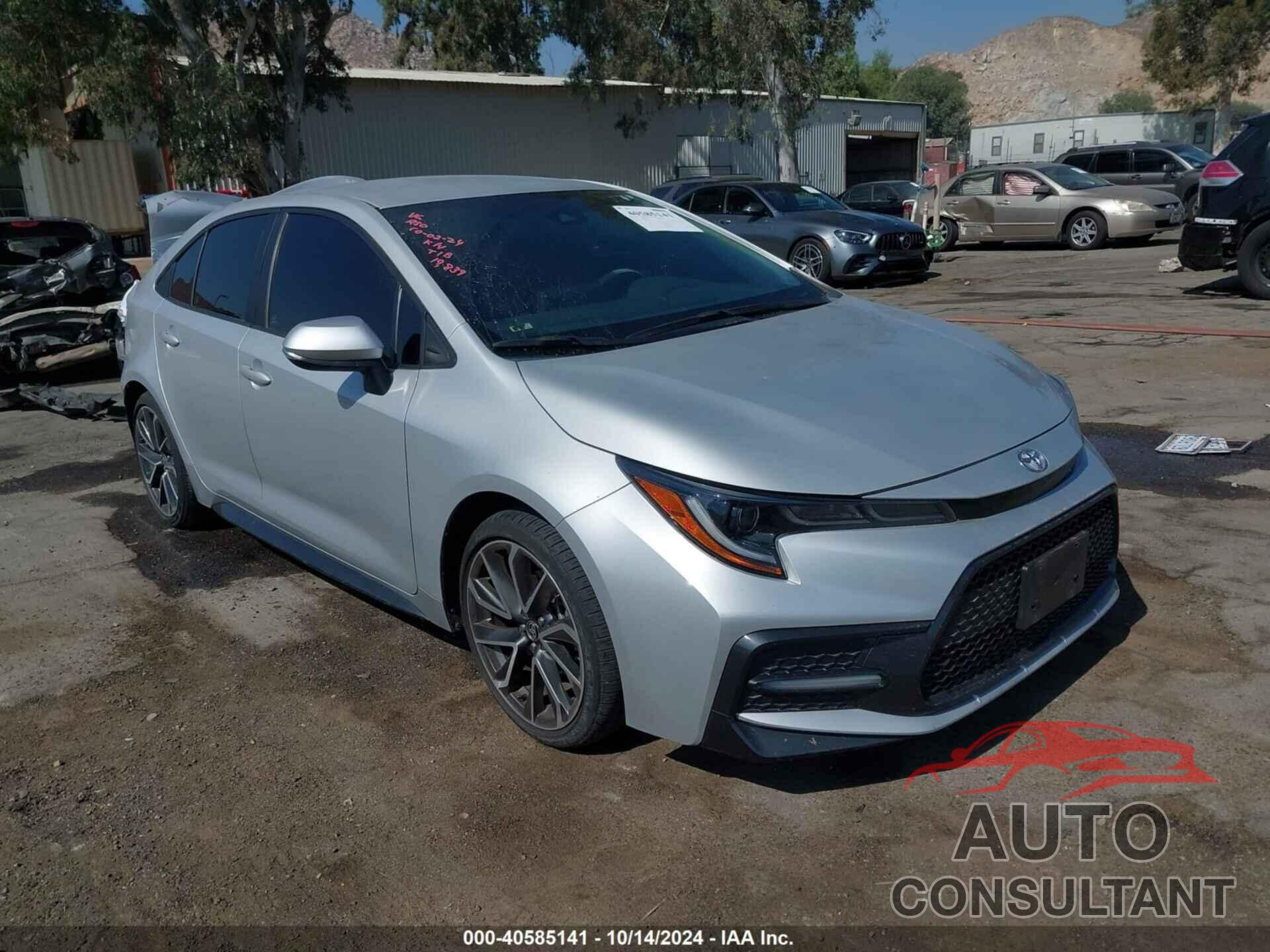 TOYOTA COROLLA 2022 - 5YFS4MCE1NP106725