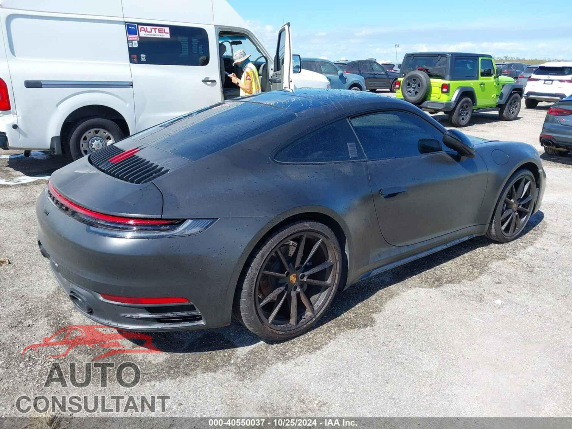 PORSCHE 911 2021 - WP0AA2A94MS205437