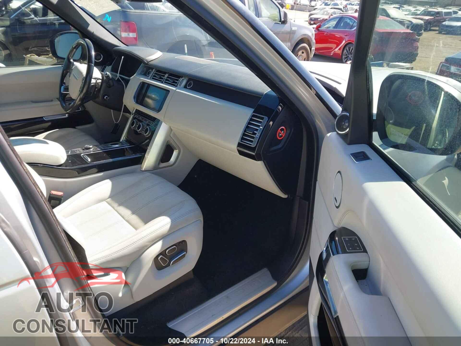 LAND ROVER RANGE ROVER 2015 - SALGS2TFXFA204689