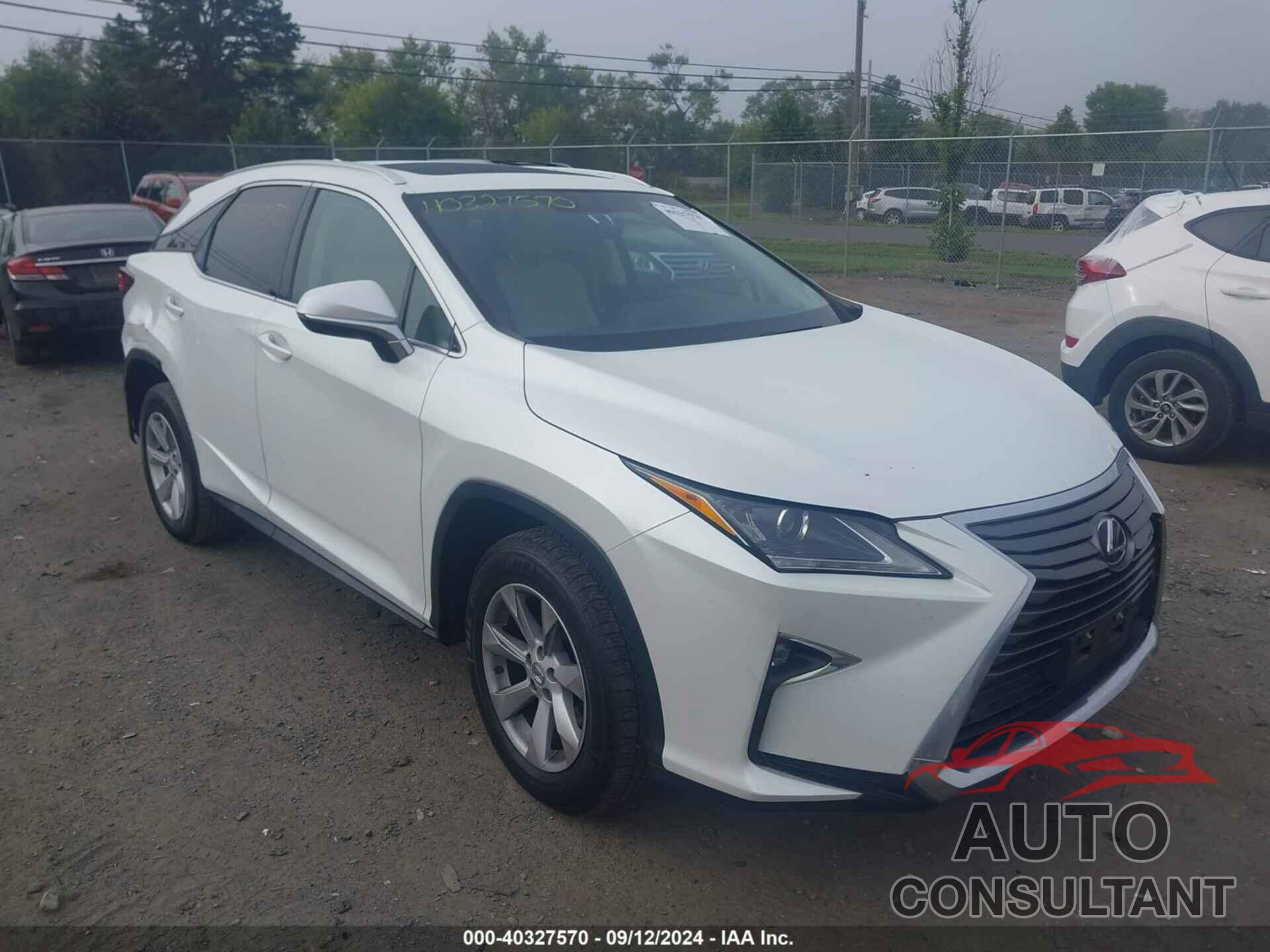 LEXUS RX 350 2016 - 2T2BZMCA8GC051848