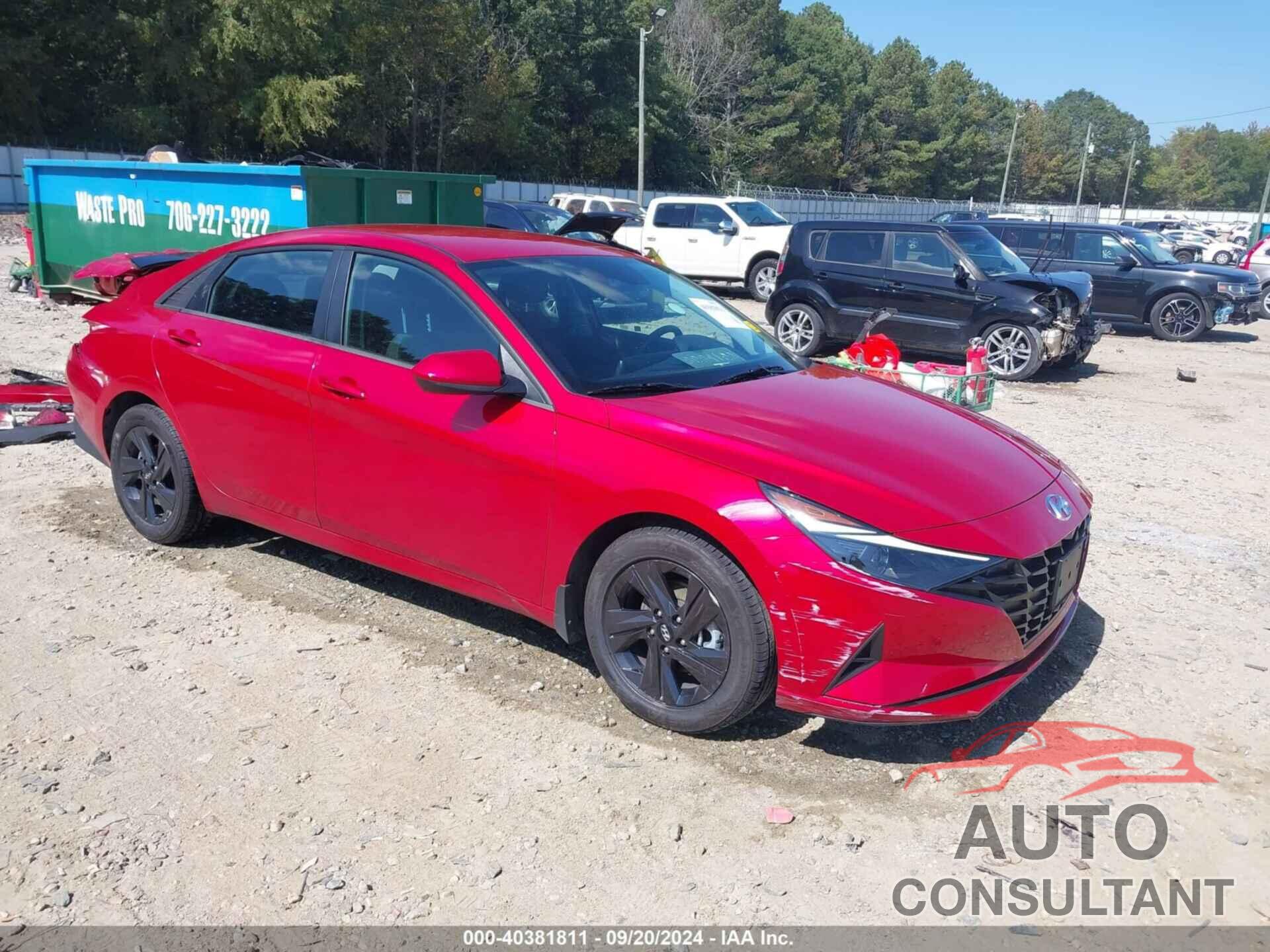 HYUNDAI ELANTRA 2022 - 5NPLM4AG2NH074714