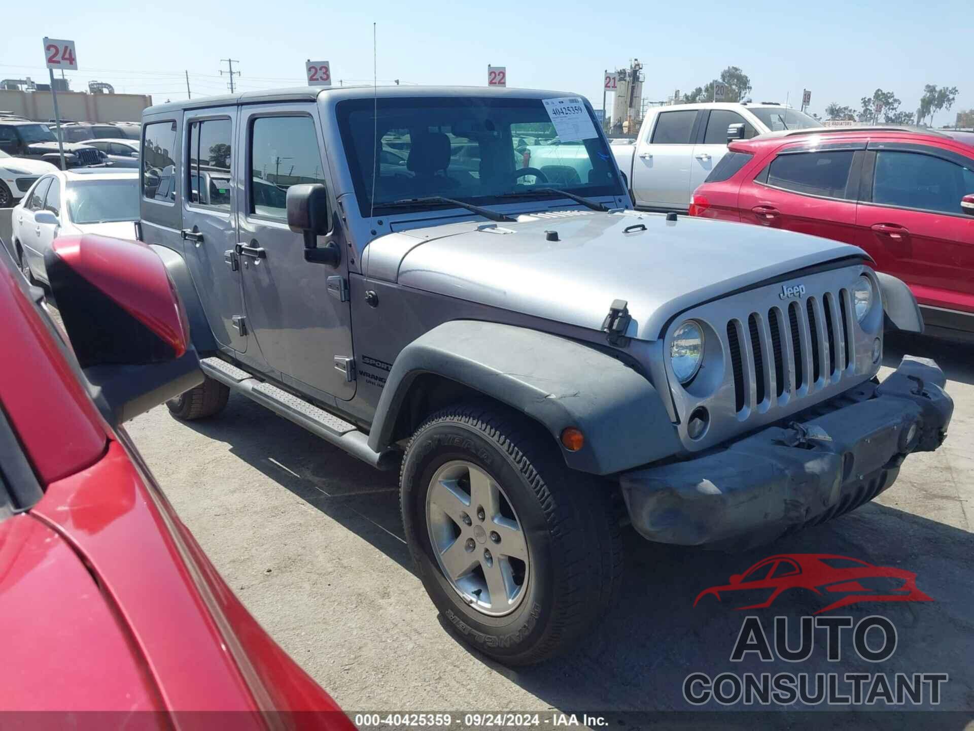 JEEP WRANGLER UNLIMITED 2016 - 1C4BJWDG4GL138147