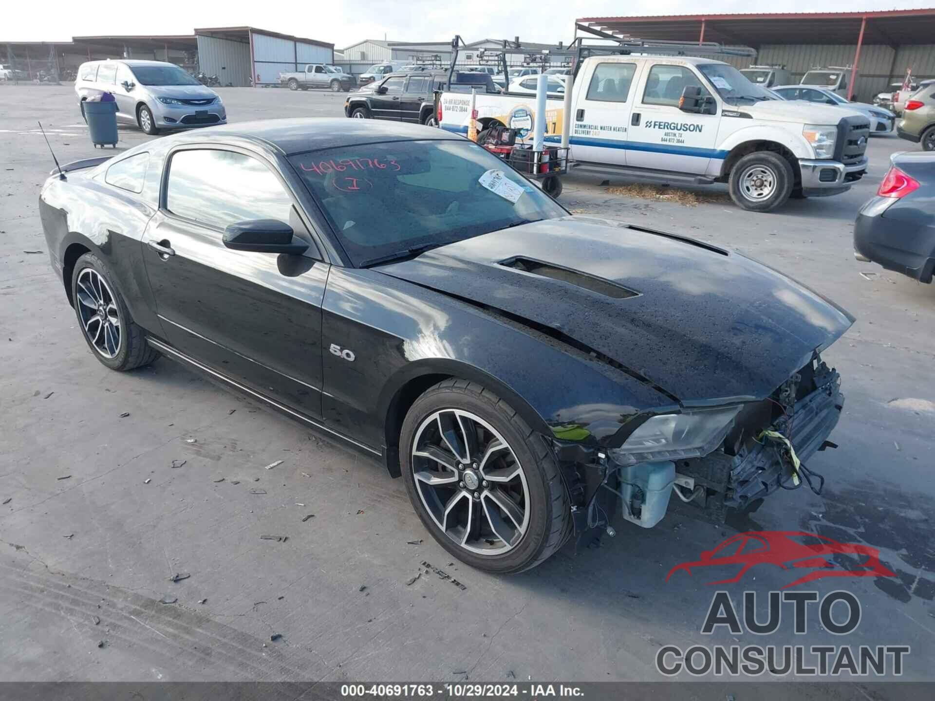 FORD MUSTANG 2013 - 1ZVBP8CFXD5284407