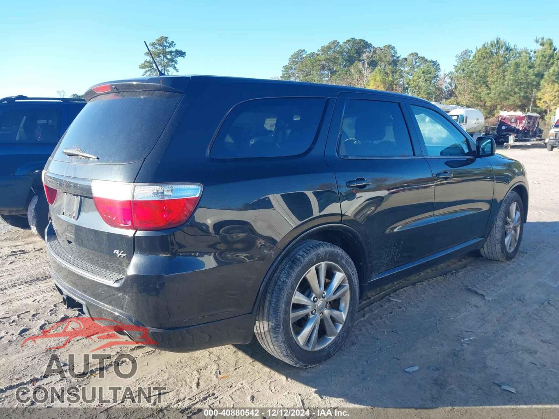 DODGE DURANGO 2012 - 1C4SDJCT2CC109345