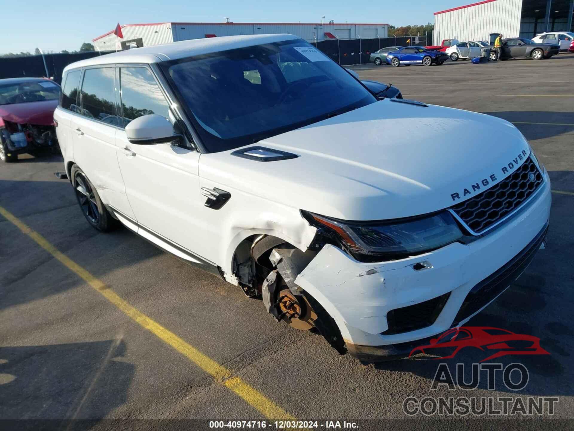 LAND ROVER RANGE ROVER SPORT 2019 - SALWG2RV8KA825628