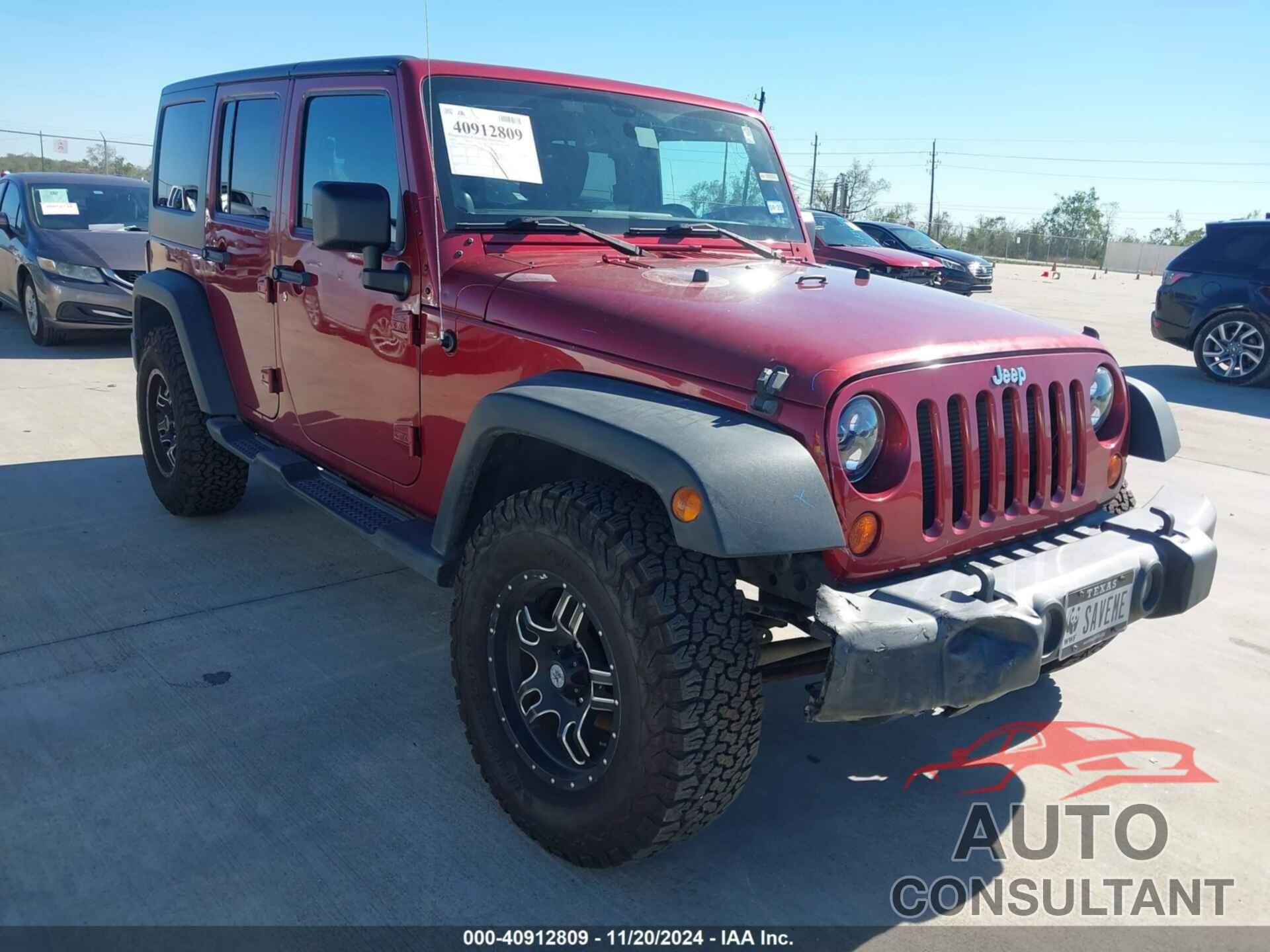 JEEP WRANGLER UNLIMITED 2012 - 1C4BJWDG1CL203448