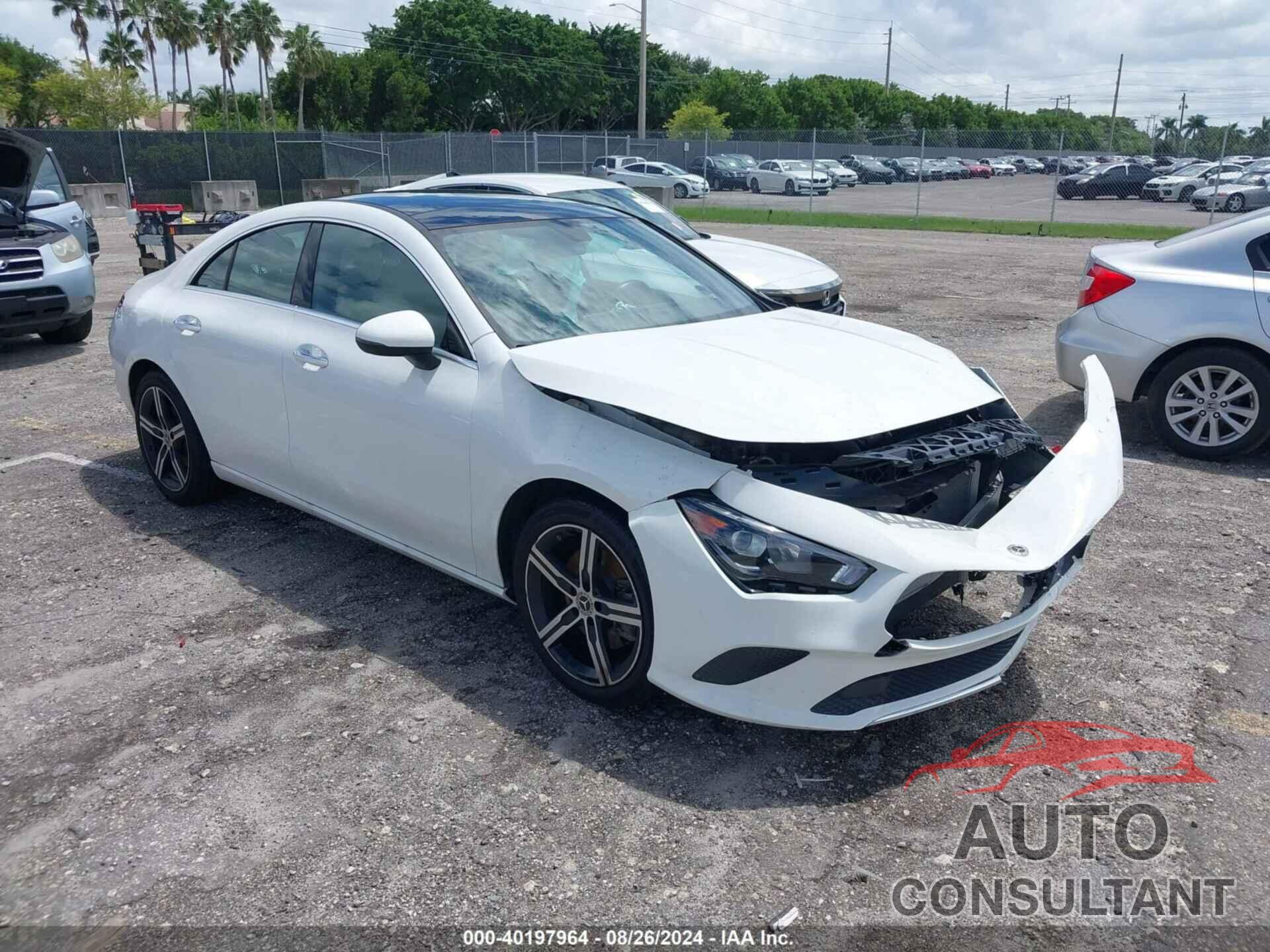 MERCEDES-BENZ CLA 250 2021 - W1K5J4GB0MN186459