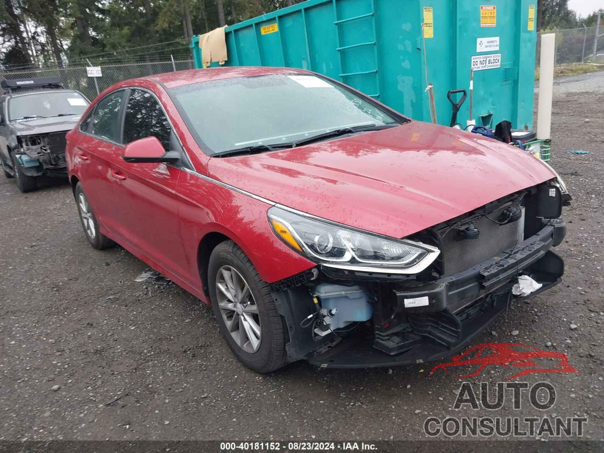 HYUNDAI SONATA 2019 - 5NPE24AF5KH763826