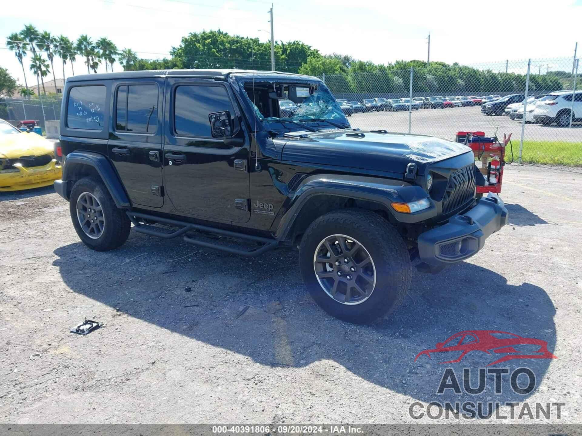 JEEP WRANGLER UNLIMITED 2021 - 1C4HJXDG9MW754923