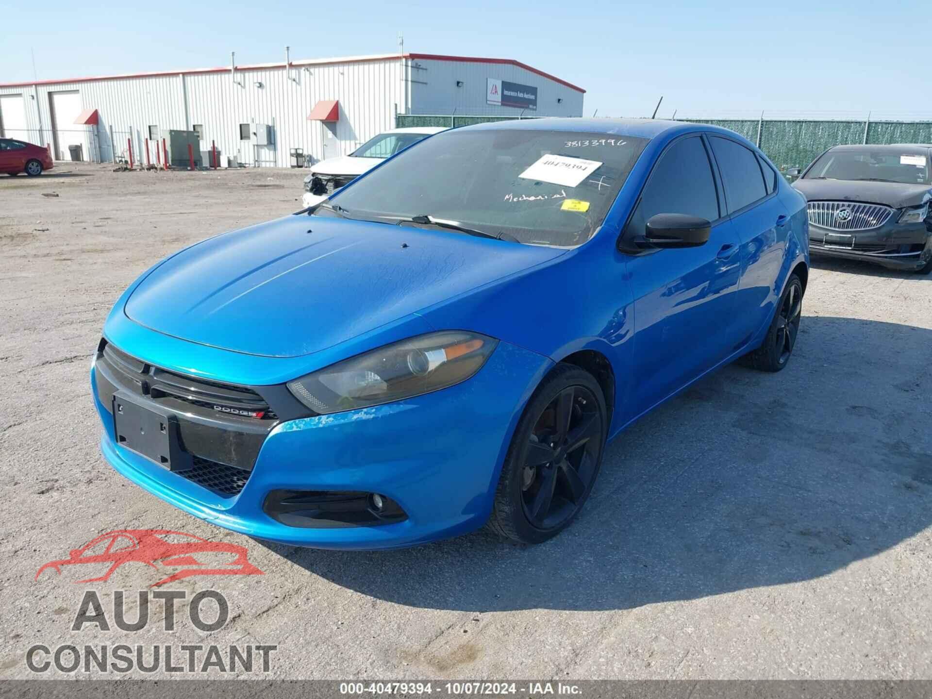 DODGE DART 2014 - 1C3CDFBB3ED865259