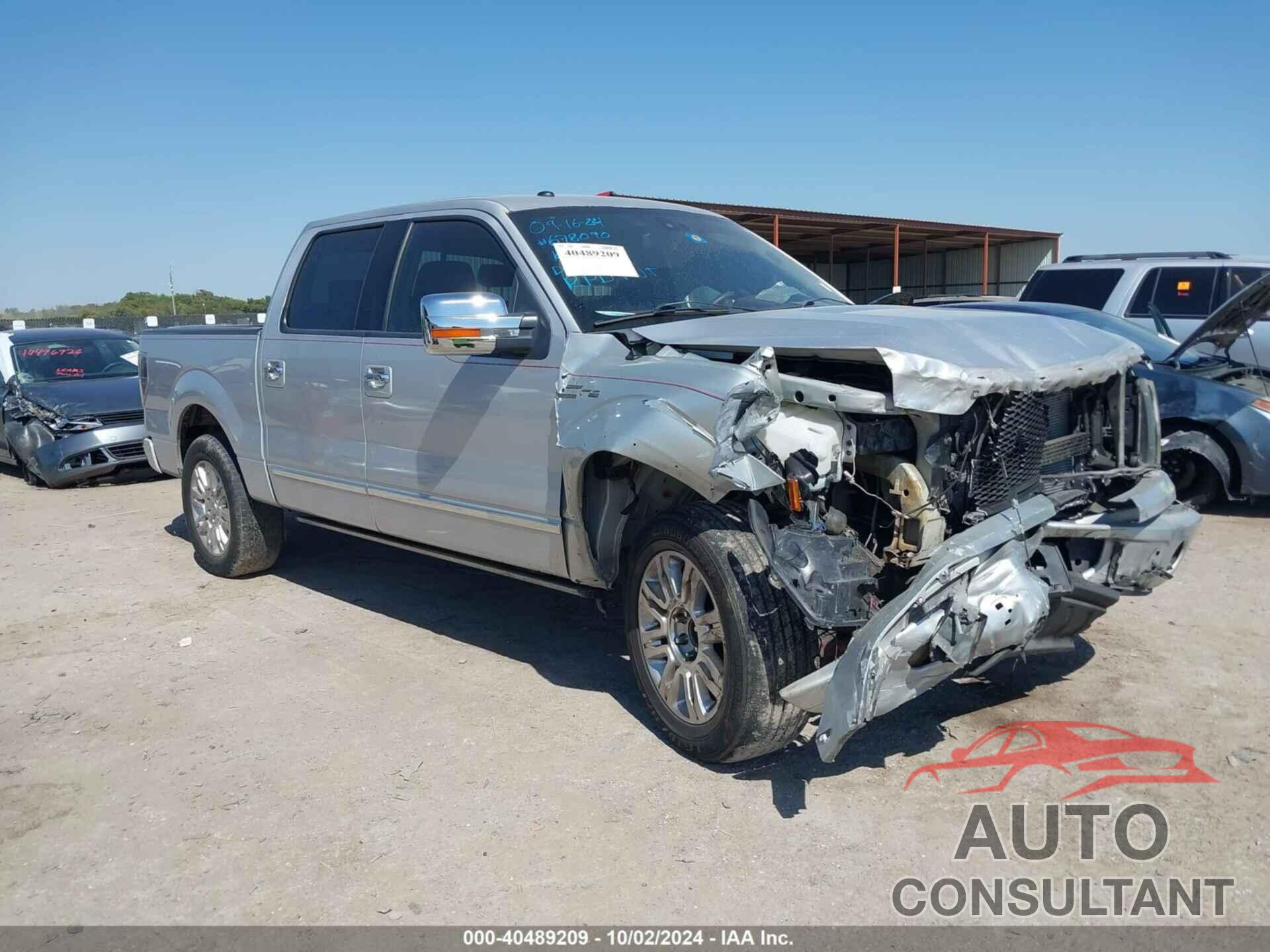 FORD F-150 2009 - 1FTPW12V49FA78772