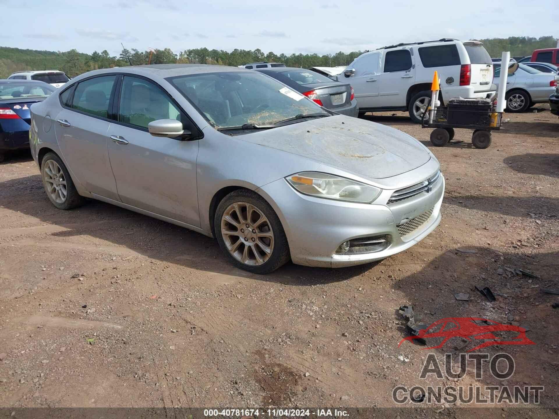 DODGE DART 2013 - 1C3CDFCH9DD176215