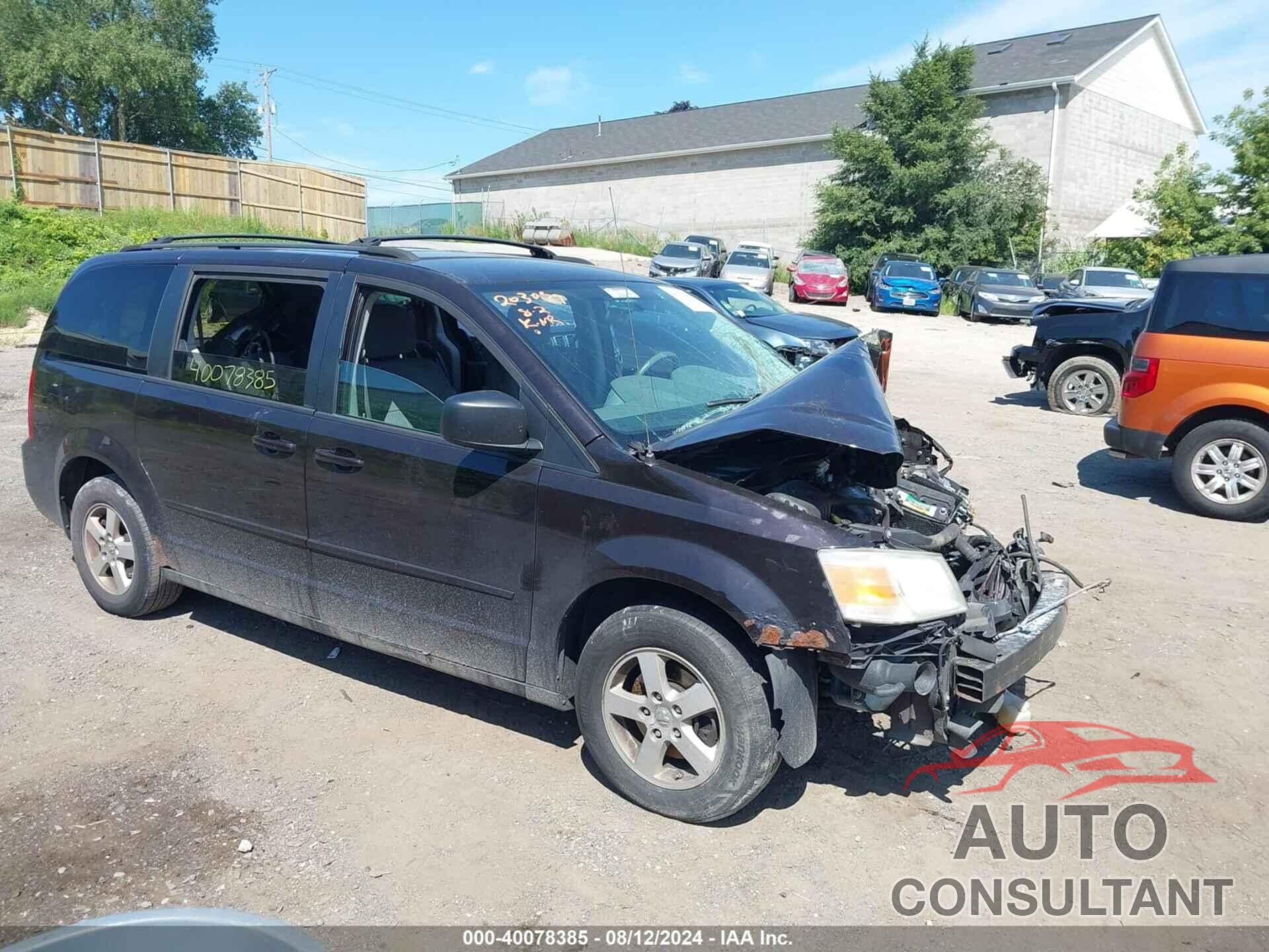 DODGE GRAND CARAVAN 2010 - 2D4RN3D19AR427183