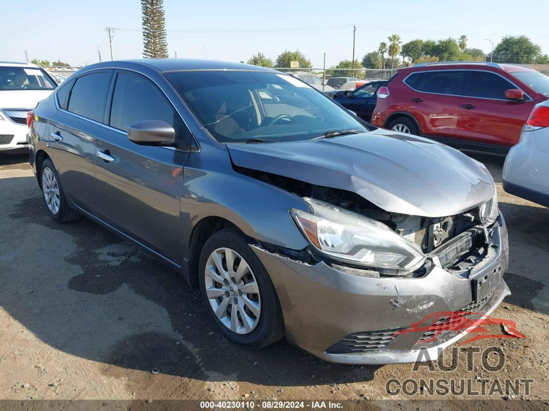 NISSAN SENTRA 2017 - 3N1AB7APXHL662060