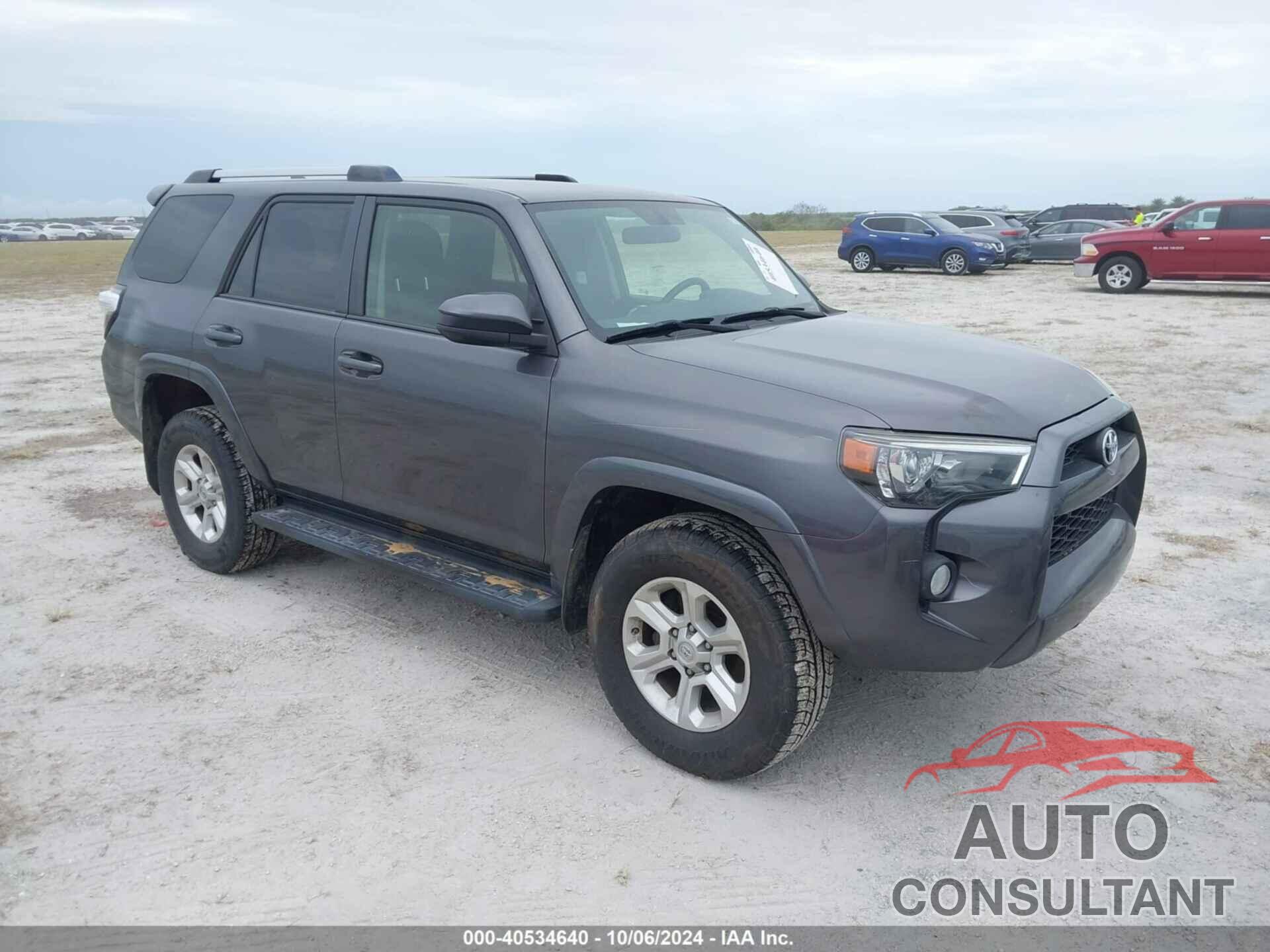 TOYOTA 4RUNNER 2019 - JTEBU5JR1K5655244