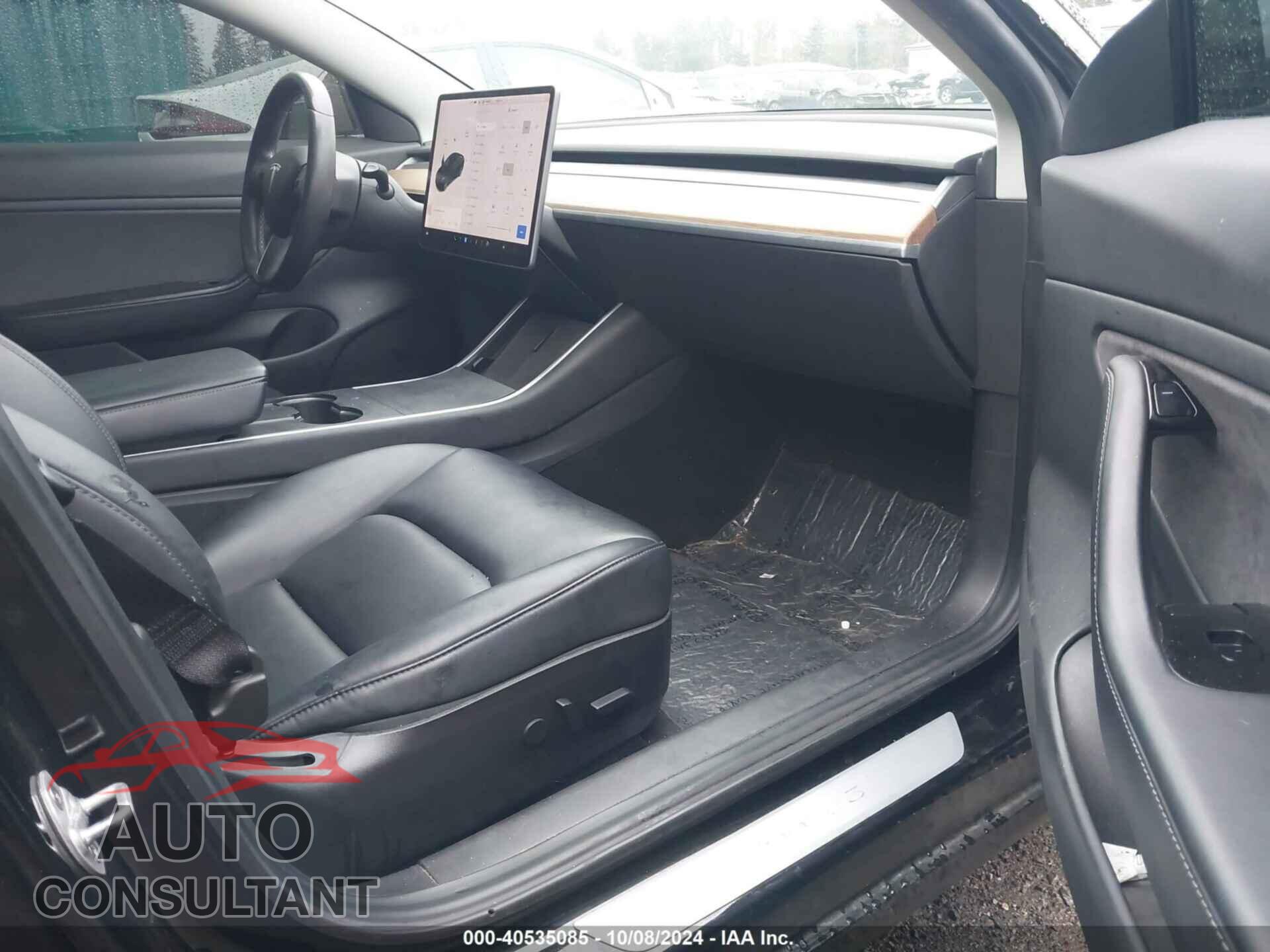 TESLA MODEL 3 2019 - 5YJ3E1EA3KF316907